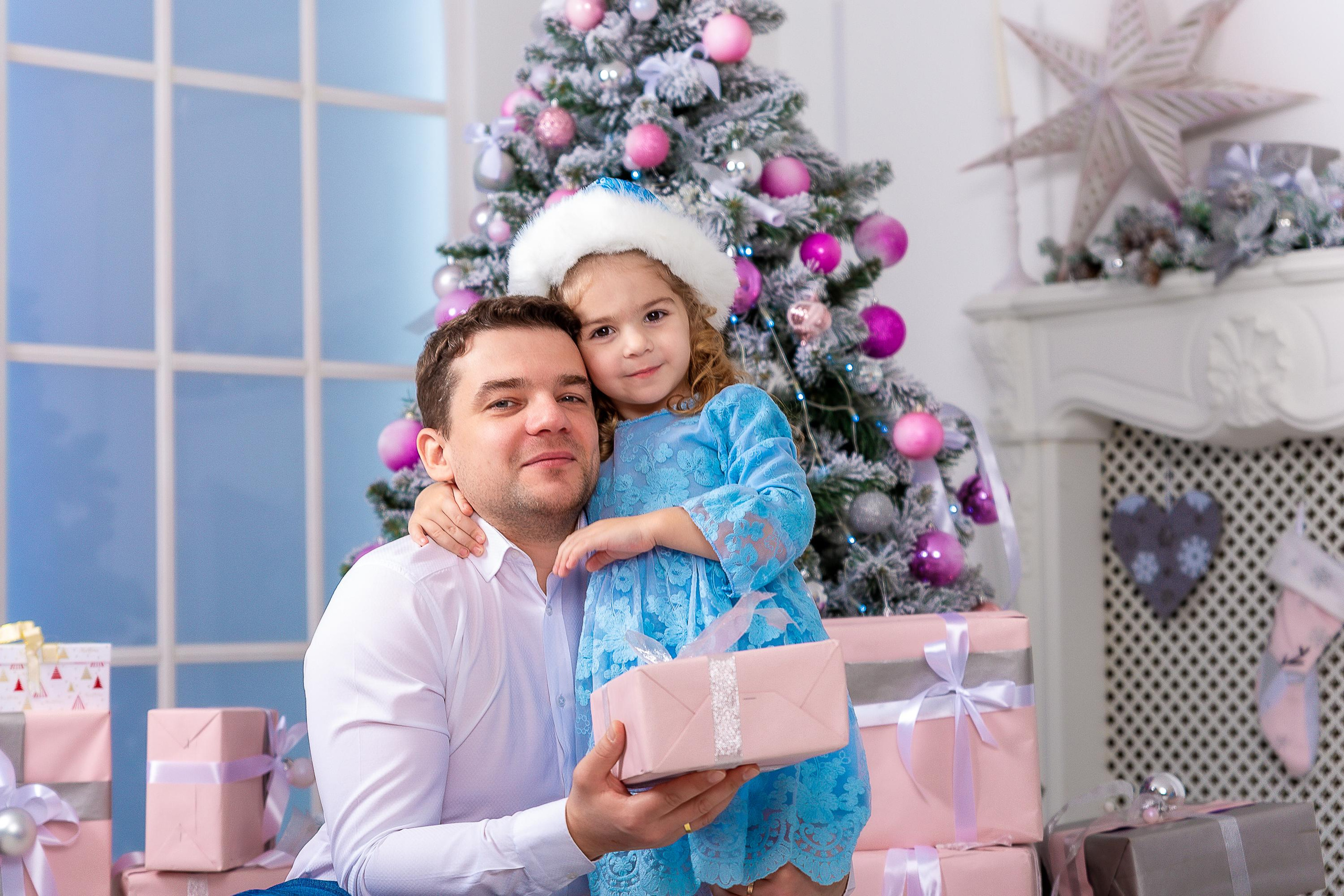 Новогодняя семейная съемка Олфи фотостудия. Репортажный, семейный, свадебный фотограф Санкт-Петербург Ольга Лесюк