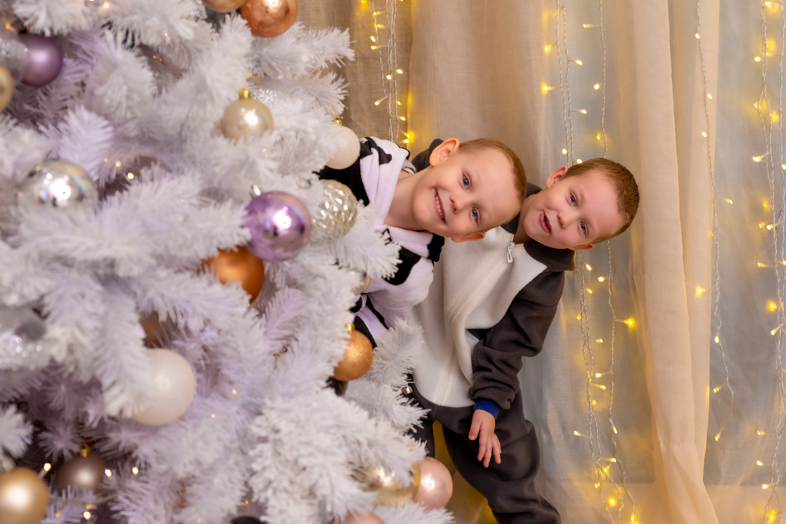 Новогодняя семейная съемка в фотостудии Веретено. Репортажный, семейный, свадебный фотограф Санкт-Петербург Ольга Лесюк