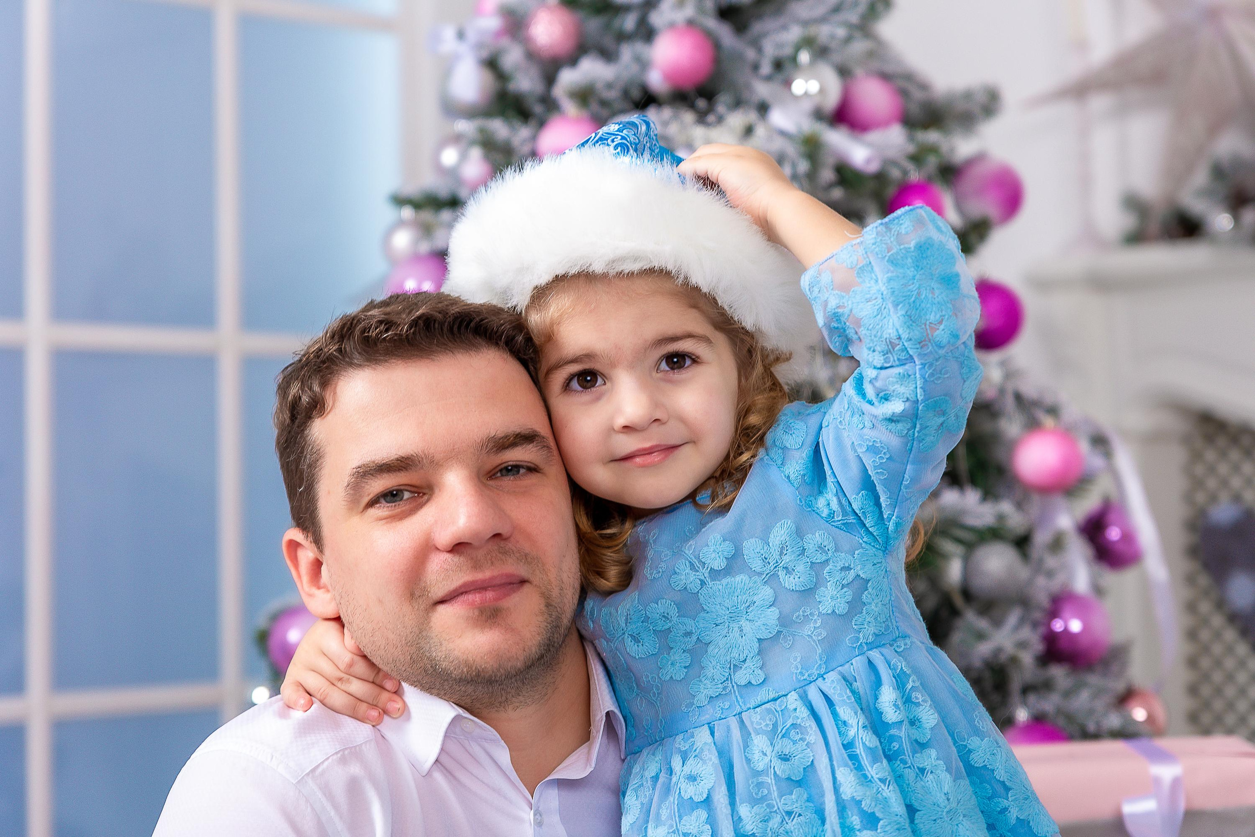 Новогодняя семейная съемка Олфи фотостудия. Репортажный, семейный, свадебный фотограф Санкт-Петербург Ольга Лесюк