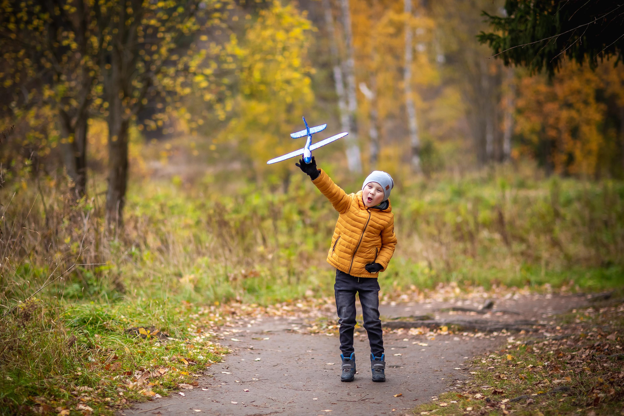 Осенняя съемка Олег и Дениска в Шуваловском парке. Репортажный, семейный, свадебный фотограф Санкт-Петербург Ольга Лесюк