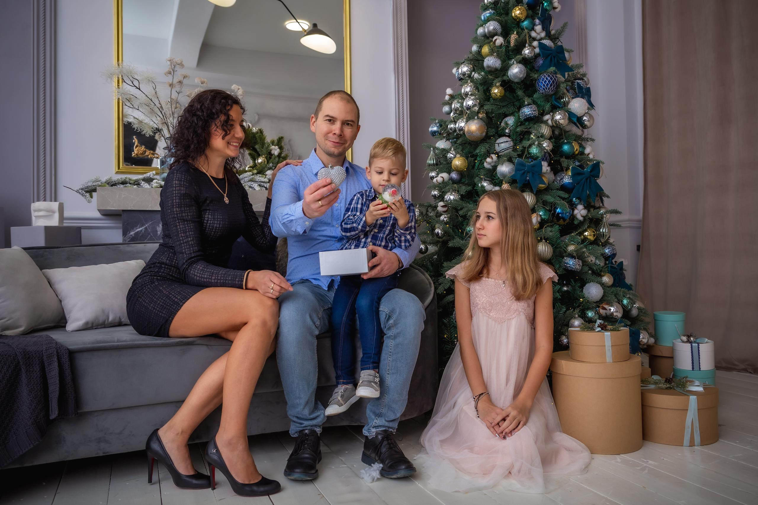 Новогодняя фотосессия Daily Studio. Репортажный, семейный, свадебный фотограф Санкт-Петербург Ольга Лесюк