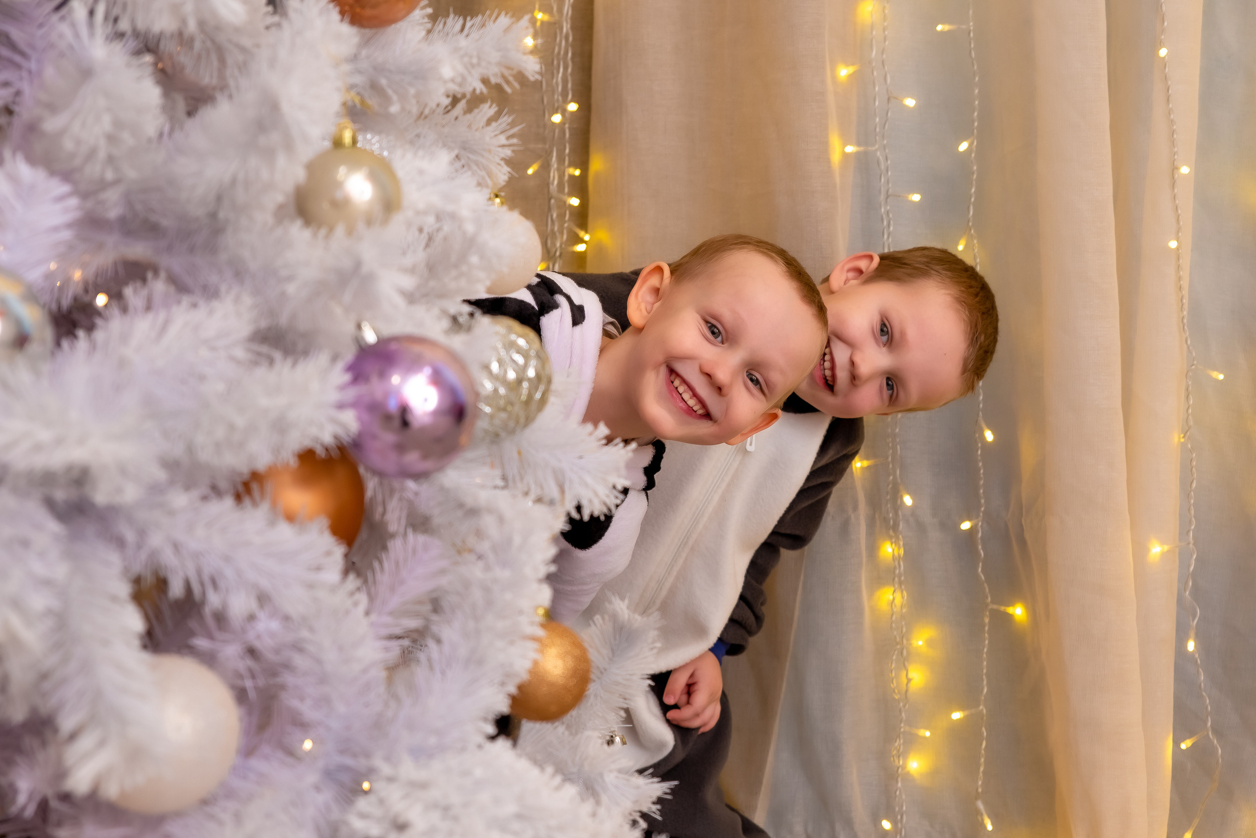 Новогодняя семейная съемка в фотостудии Веретено. Репортажный, семейный, свадебный фотограф Санкт-Петербург Ольга Лесюк