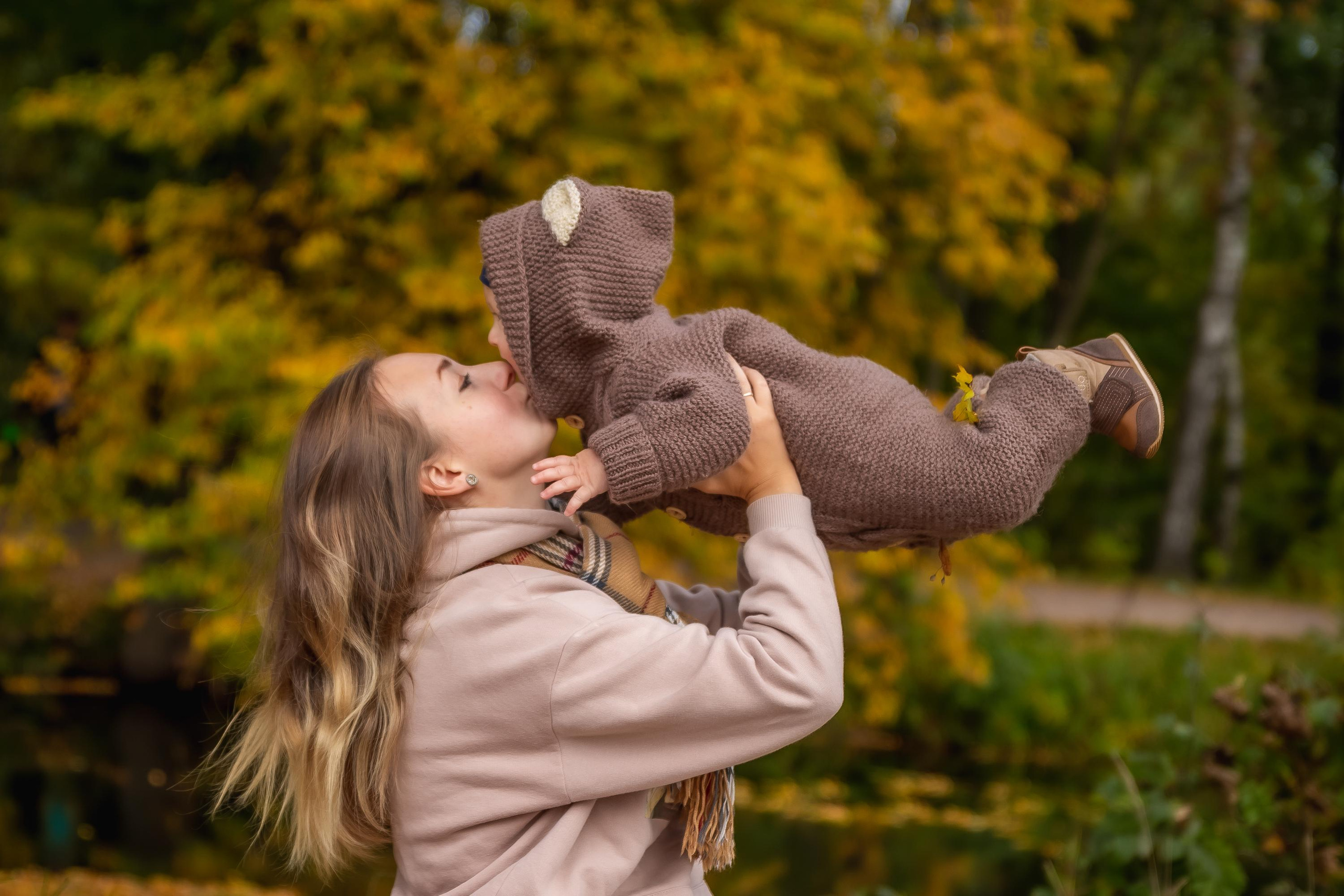 Осенняя съемка малышей в парке. Репортажный, семейный, свадебный фотограф Санкт-Петербург Ольга Лесюк