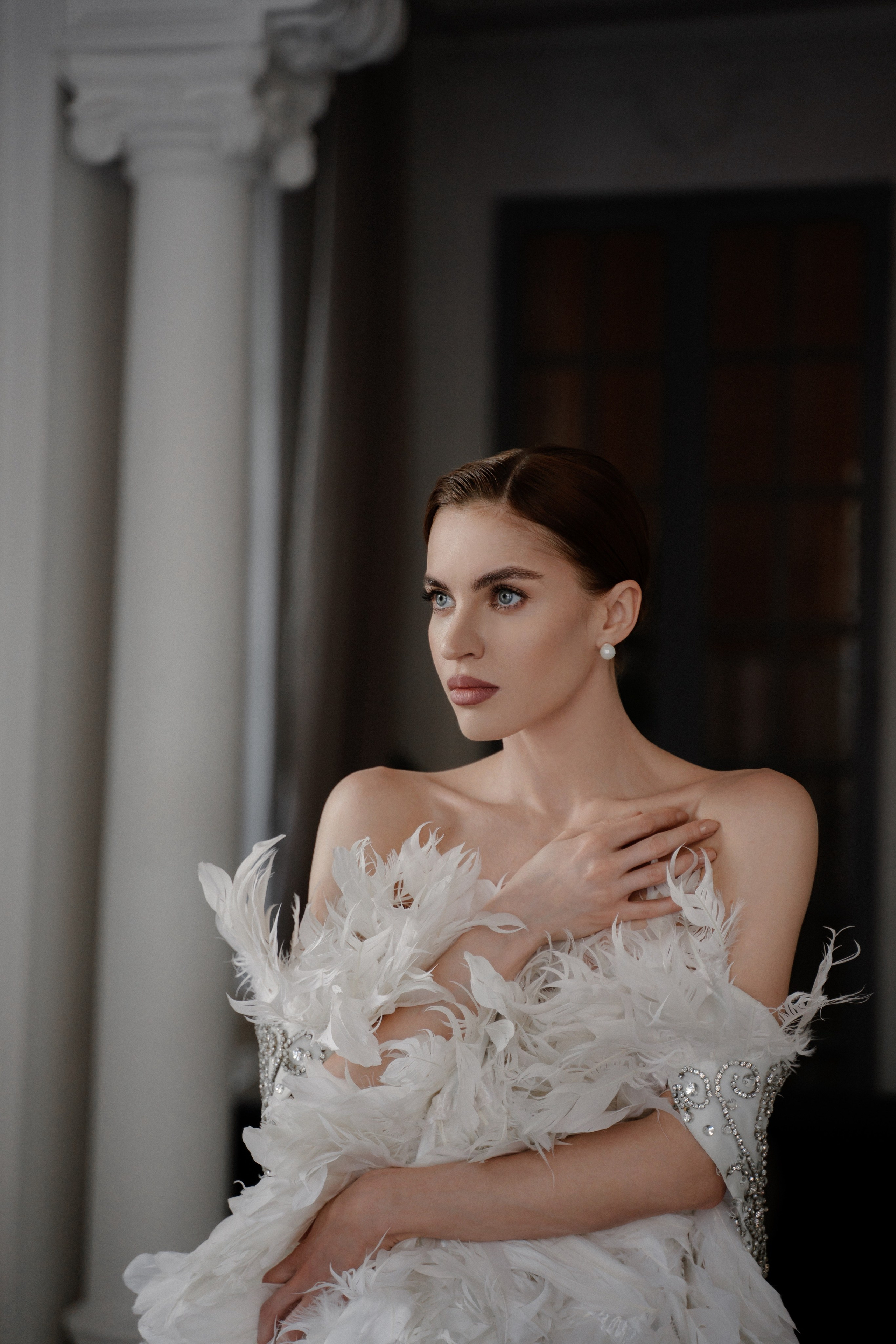 Белый лебедь. Портретный фотограф в Москве