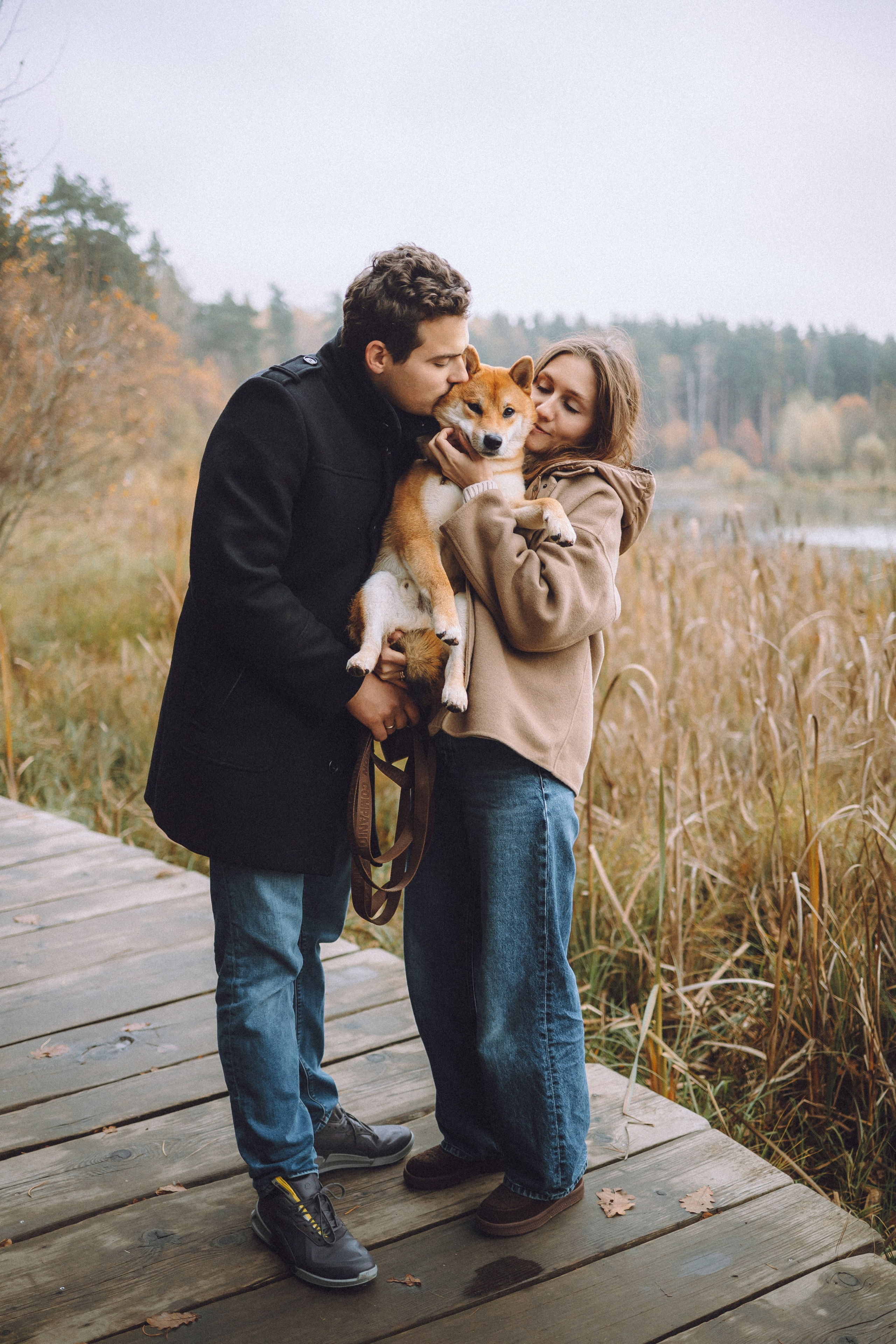 Настя, Юра и Скай