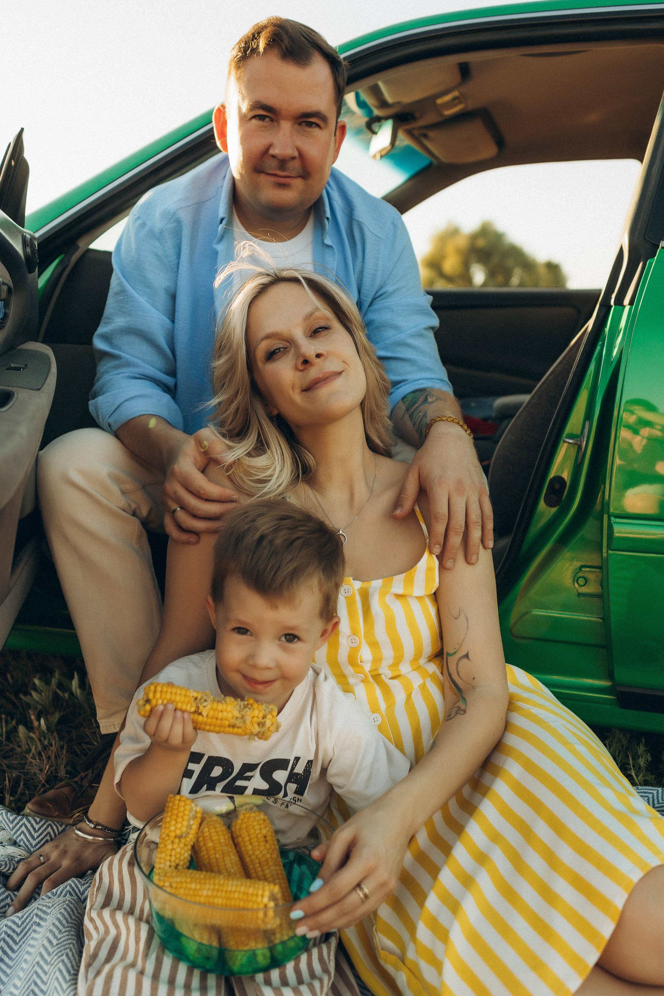 Полина, Саша и Тимоша. Семейный фотограф и детский фотограф в Волгограде Алеся Бутакова — дет