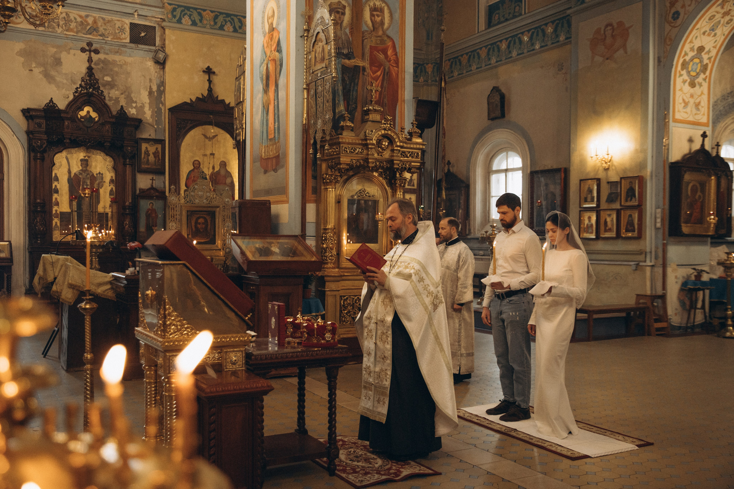 Венчание. Семейный фотограф в Москве и Королеве Евгения Баукова