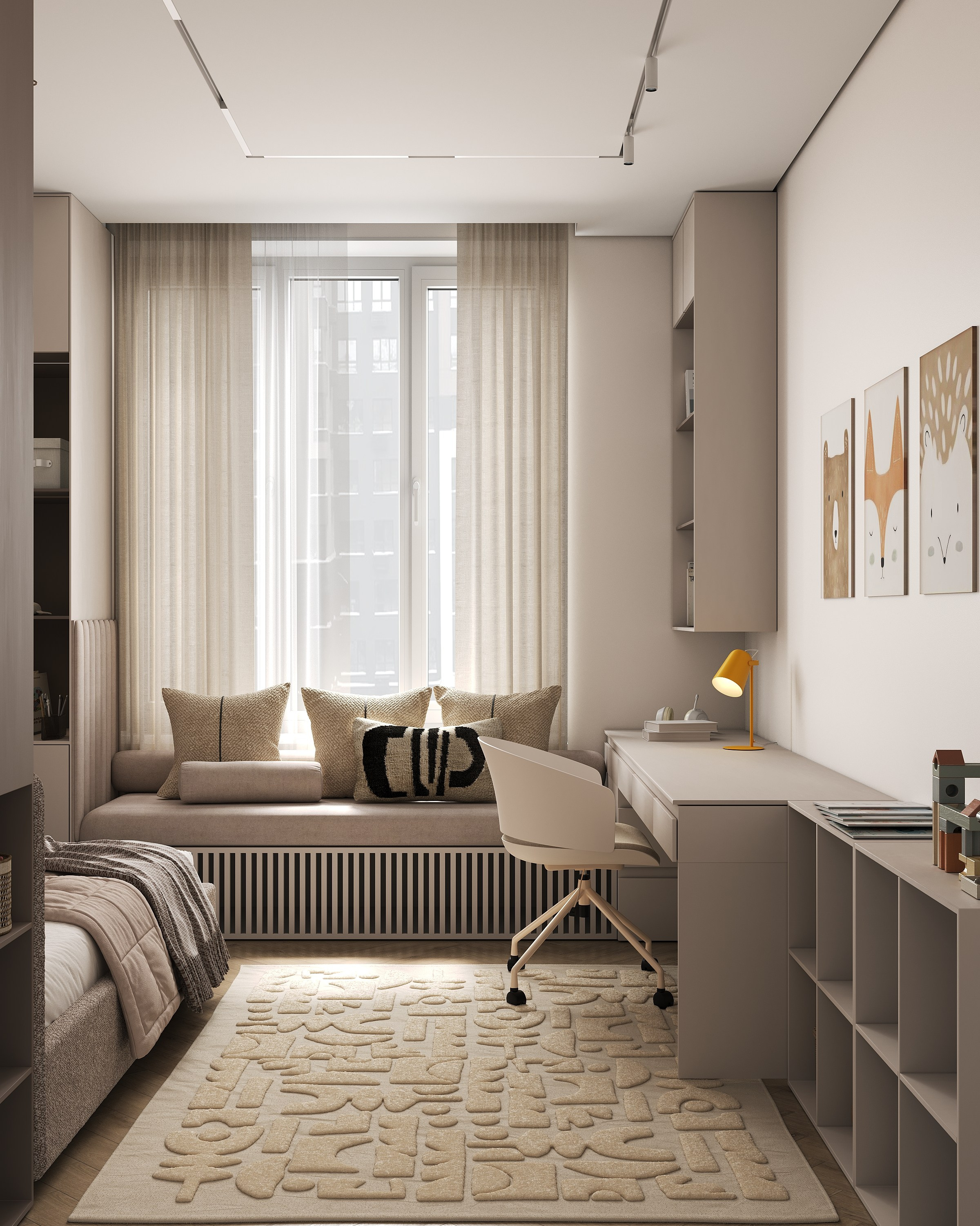 15 m² ДЕТСКАЯ. 3d визуализатор