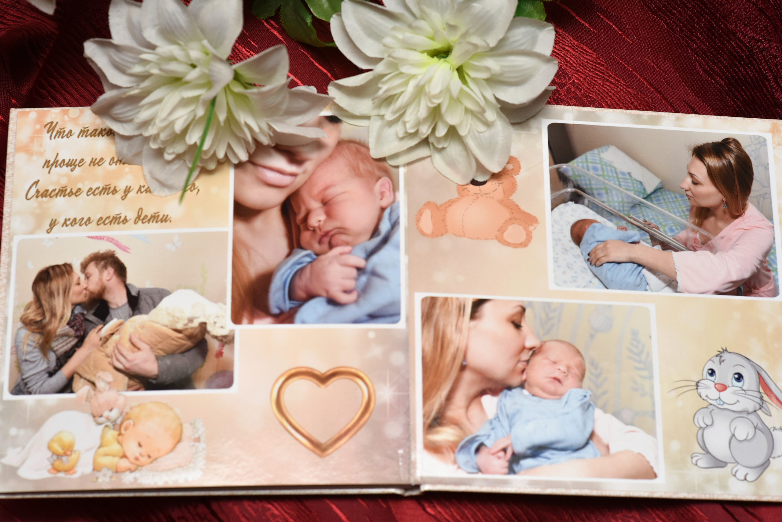 Фотокнига с выписки новорожденных Ярославль