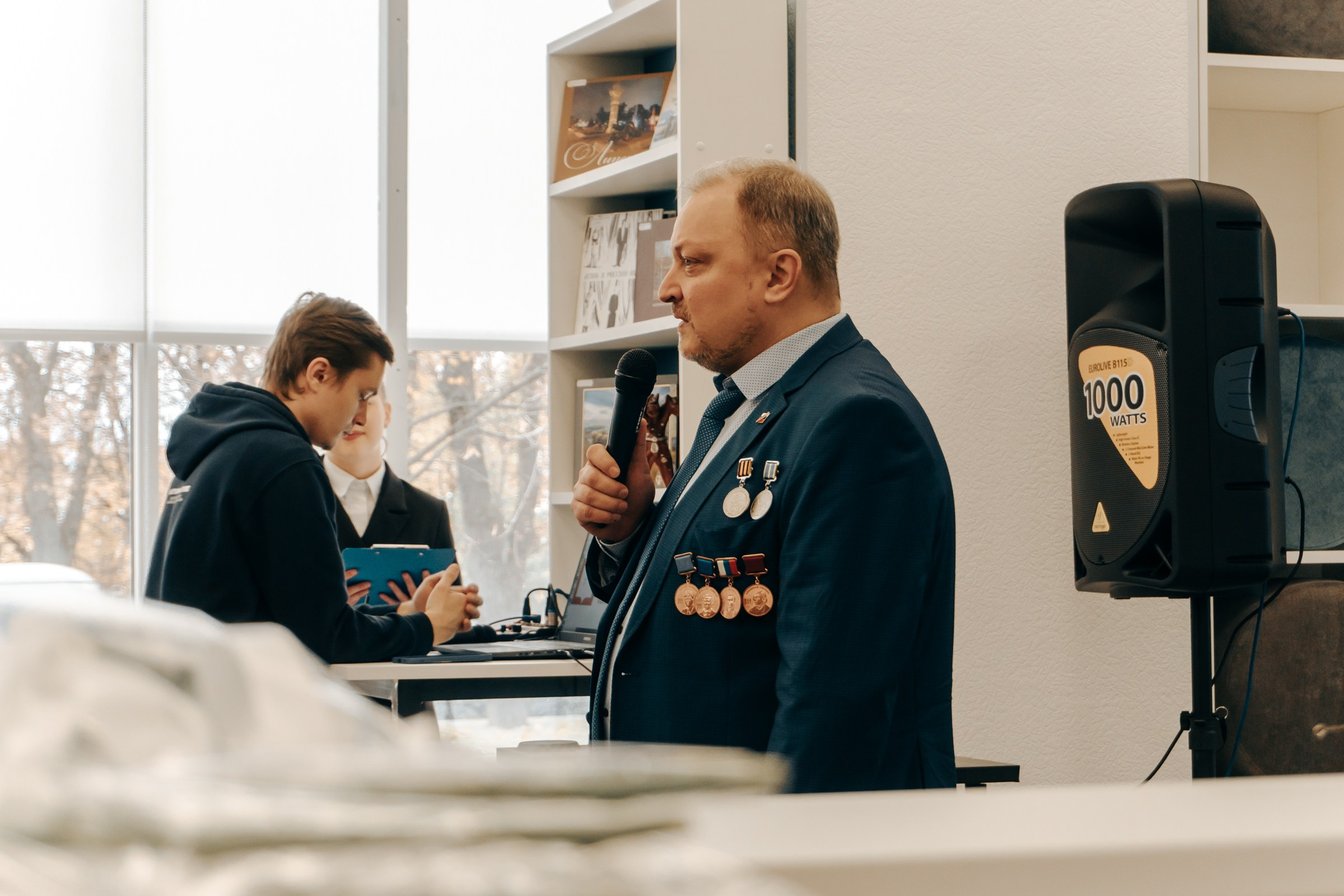 Открытие Бартеневской библиотеки