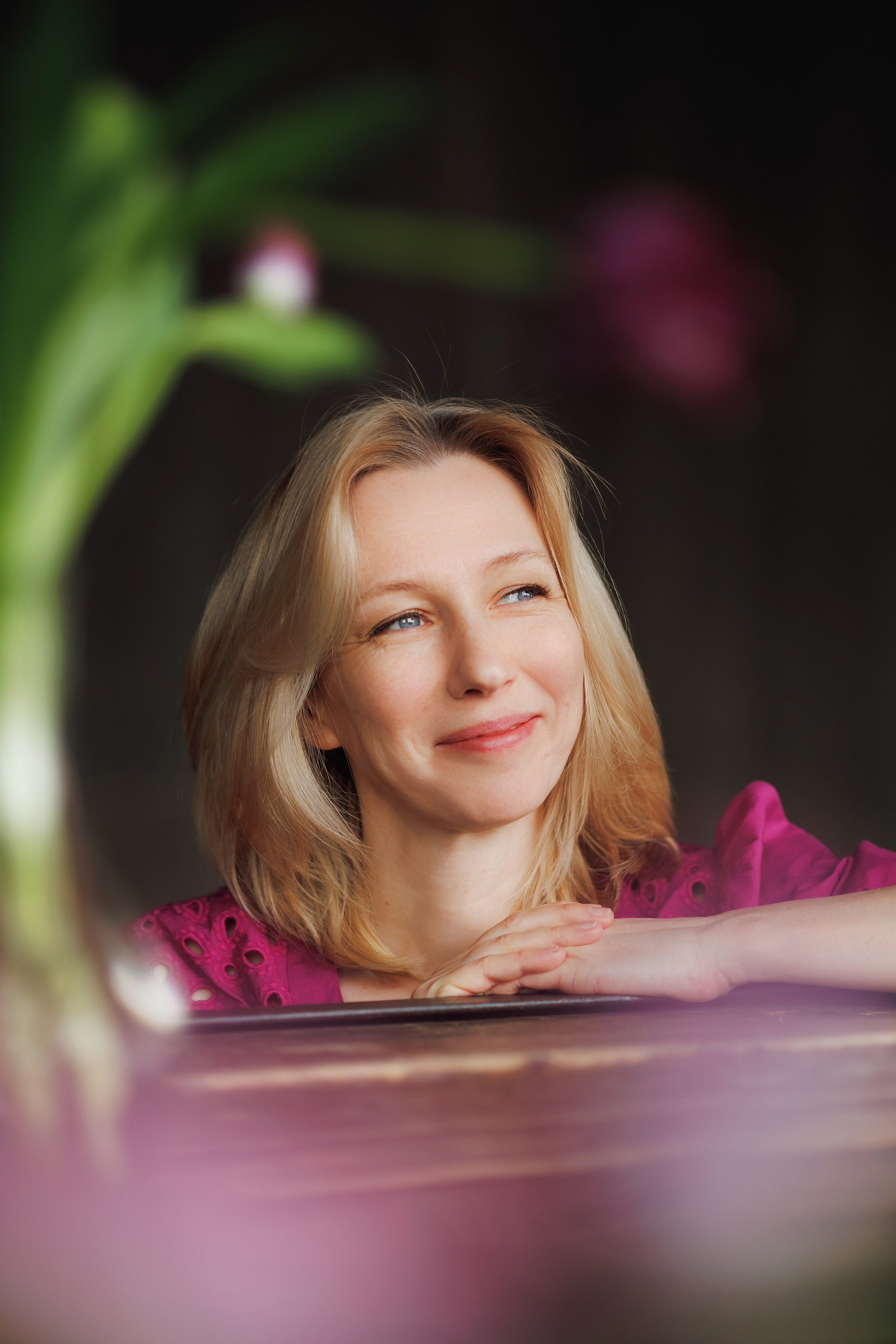 Женский художественный портрет в студии. Семейный и детский фотограф в Москве Анна Чертополох