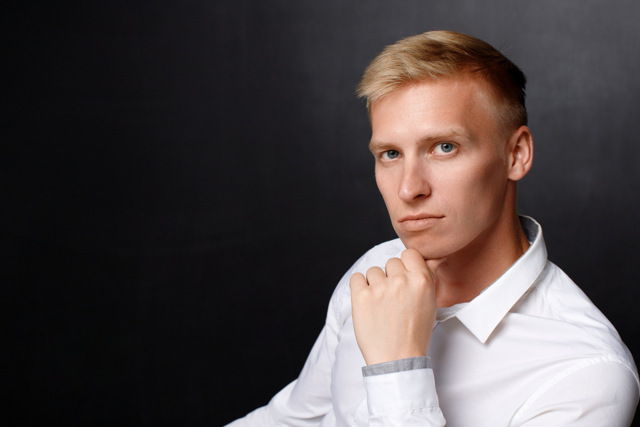 Мужской портрет. Фотограф Валерий Сабрам