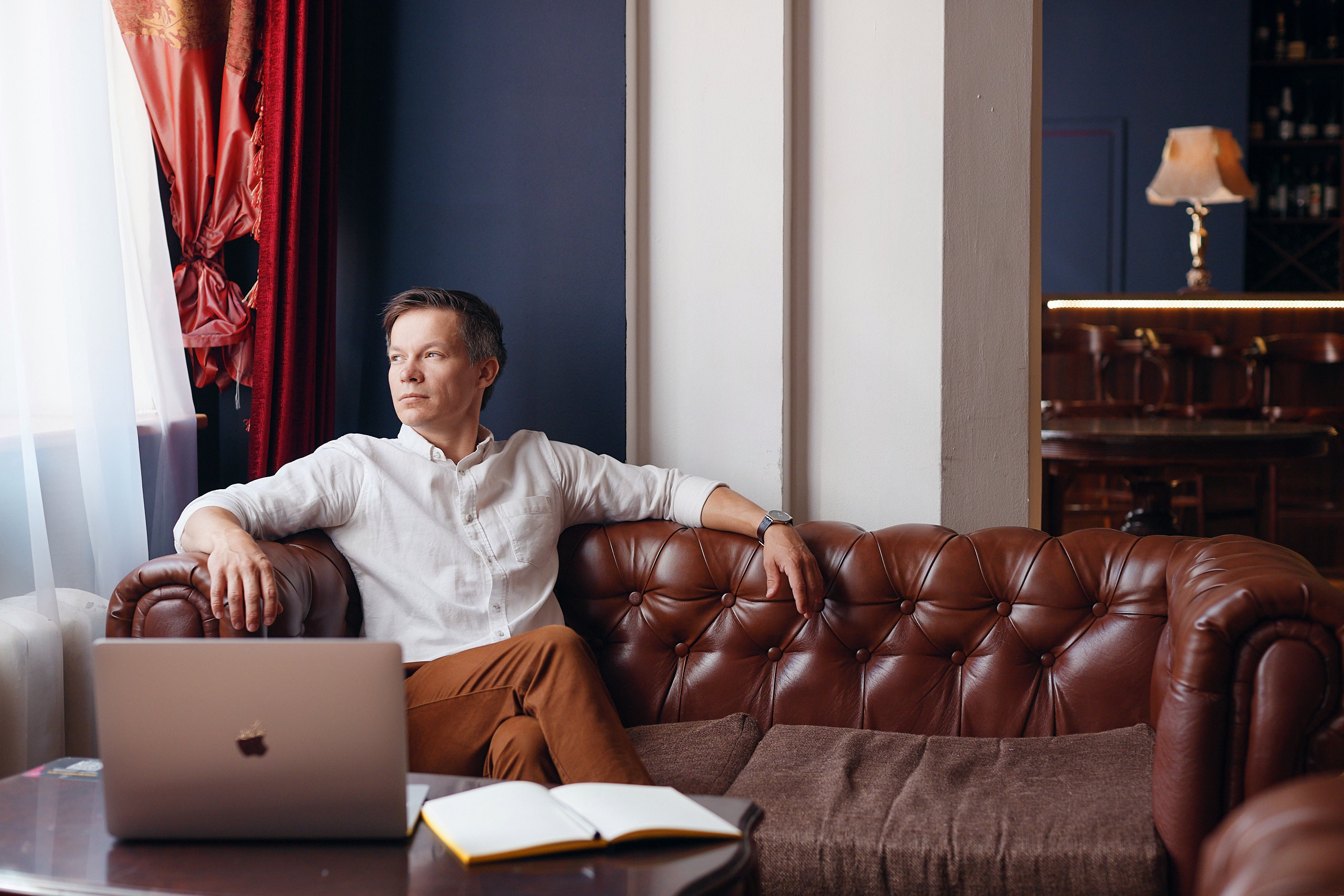 Мужской портрет. Фотограф Валерий Сабрам