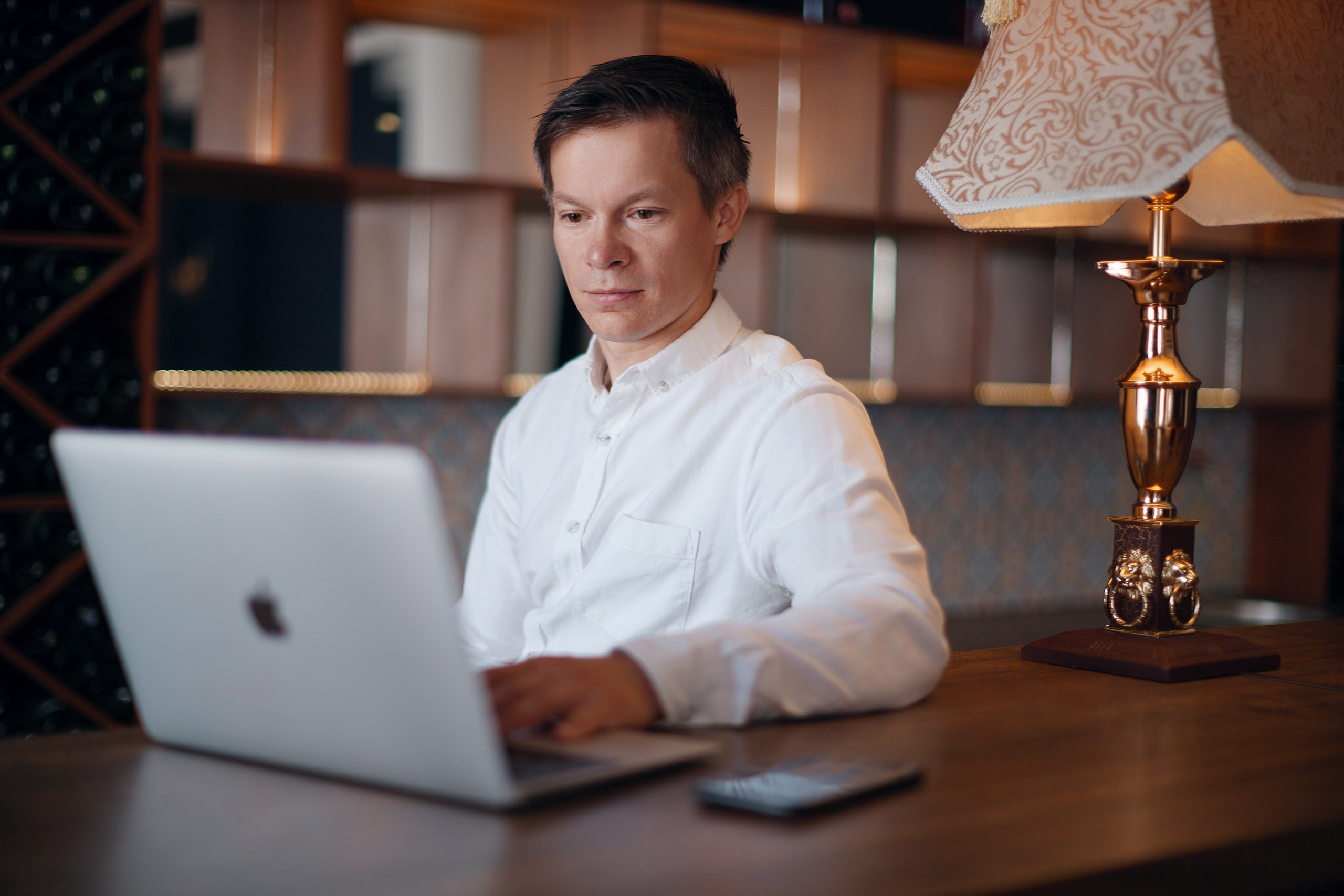 Мужской портрет. Фотограф Валерий Сабрам