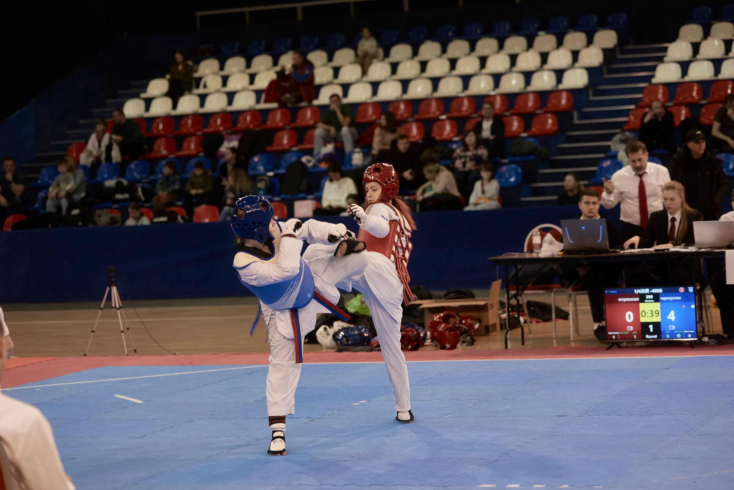 Taekwondo kids. Фотограф Наталья Леонова