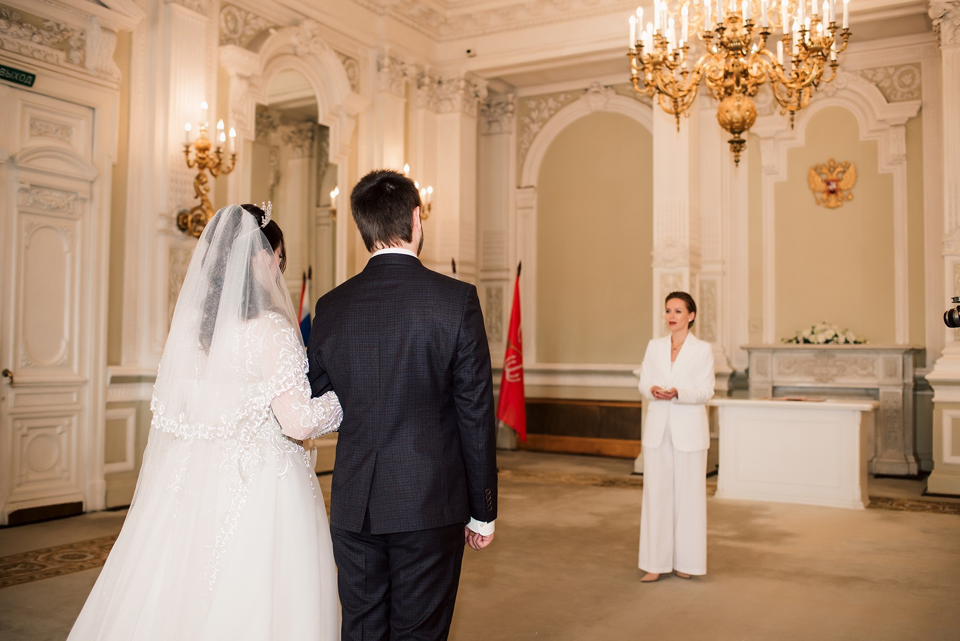 Алина и Илья. Свадебная классика. Семейный и Свадебный фотограф. Санкт-Петербург. Пушкин