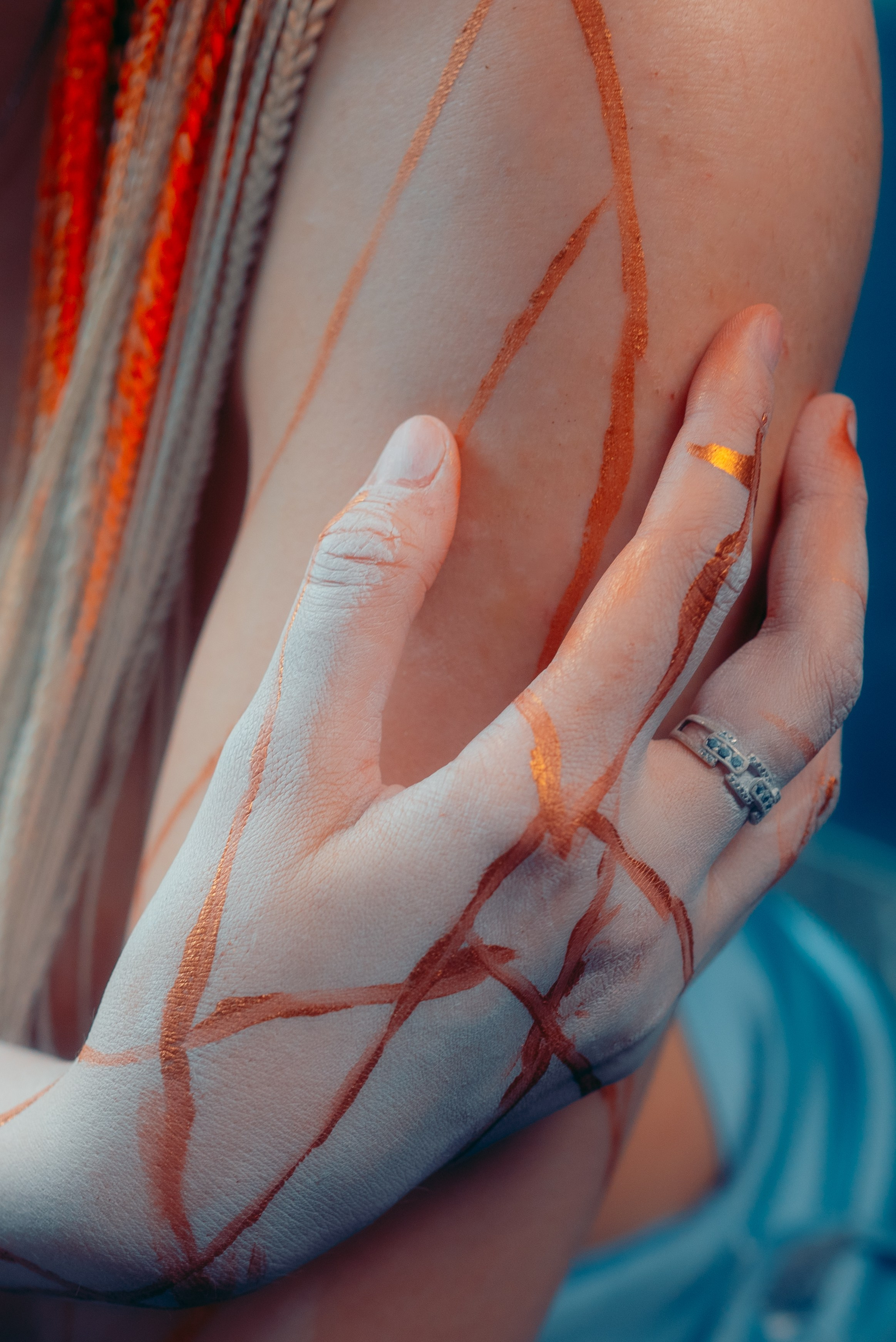 Личная съёмка кинцуги. Фотоведьма Дарья Нечинская