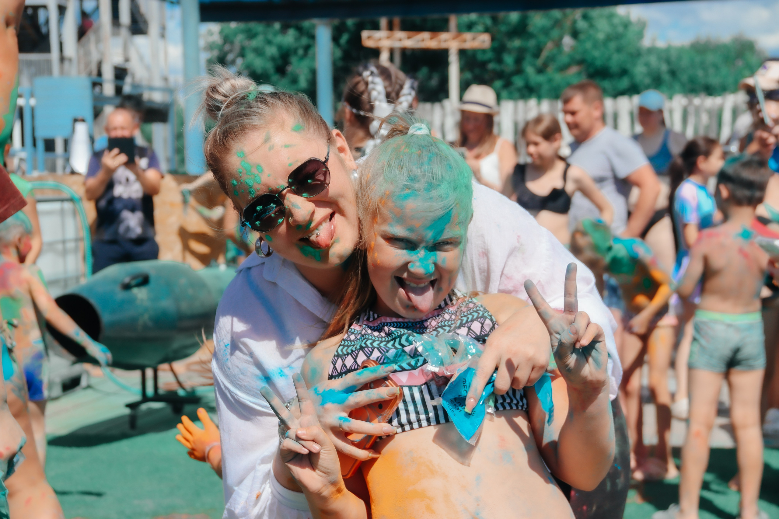 04.07.2026/Мохито бар/Фестиваль красок+пенная дискотека. Семейный и детский фотограф в Славгороде Анастасия Винс