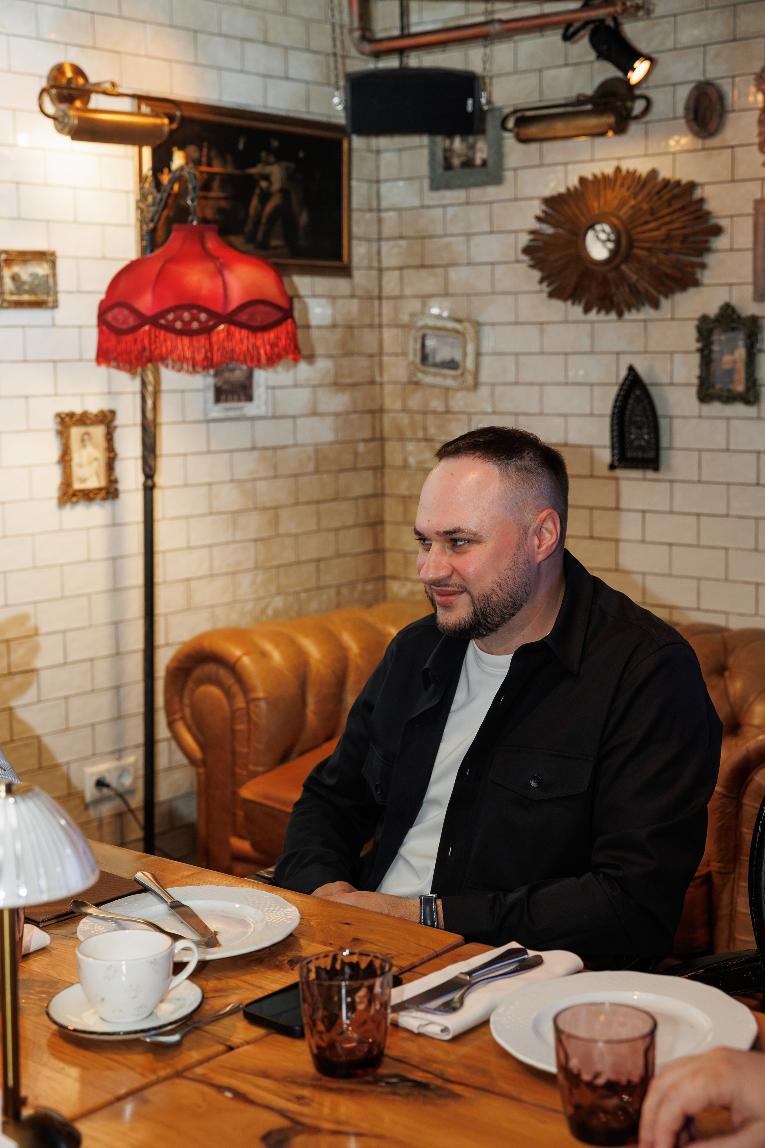 Деловой завтрак, ресторан «Матрешка». Свадебный и репортажный фотограф (Москва, Королев и другие)