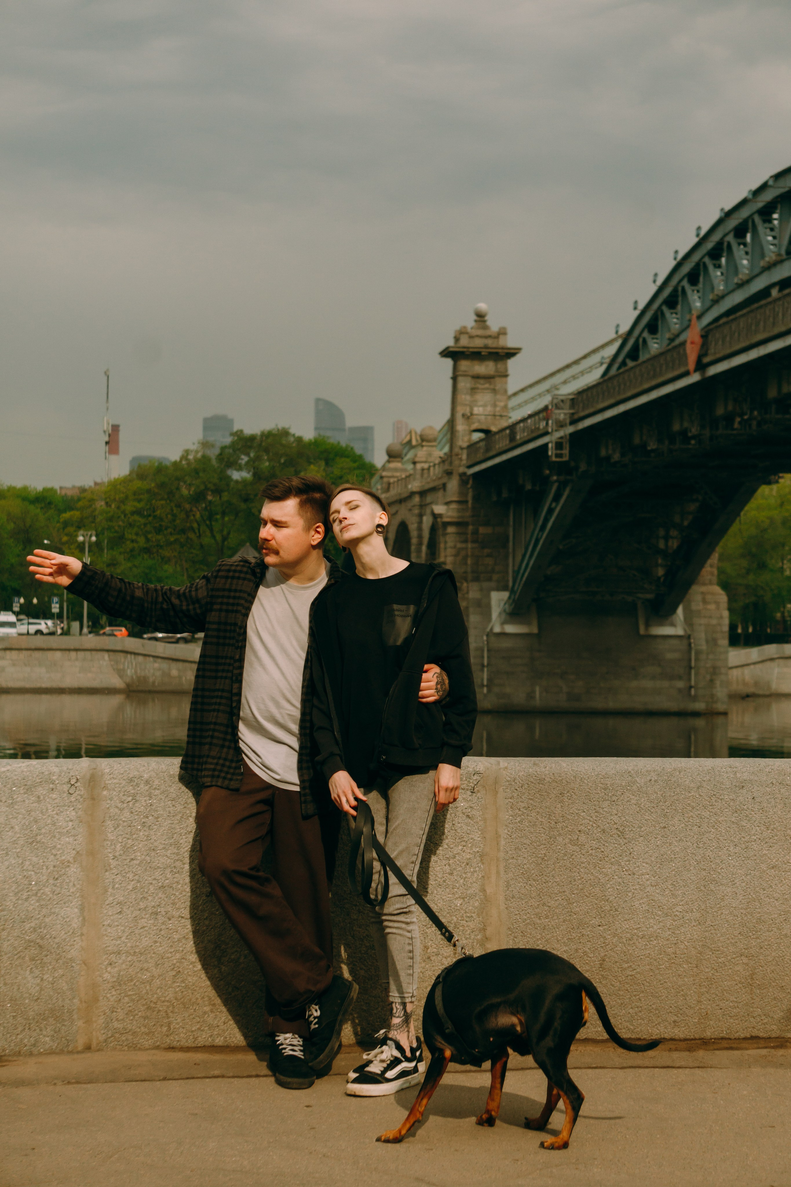 Кира, Максим и Аскара. Фотограф-анималист Ксения Воробьева, Москва