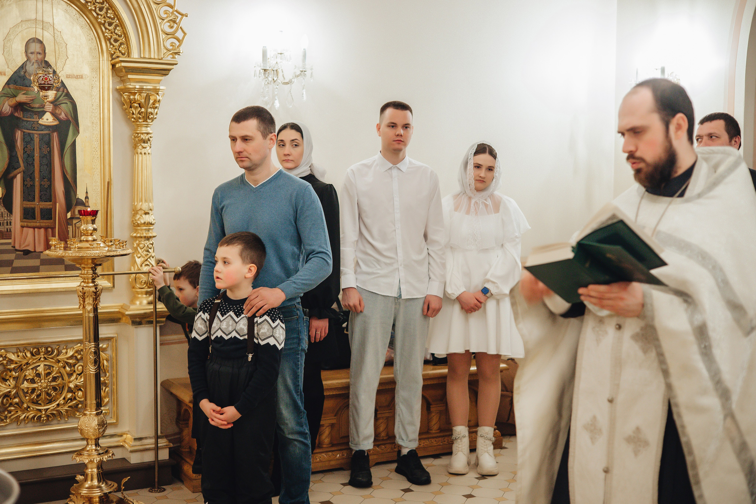 Крещение Андрея. Свадебный и семейный фотограф Пушкин Царское Село СПБ Питер Санкт-Петербург и Рязань Ольга Козлова