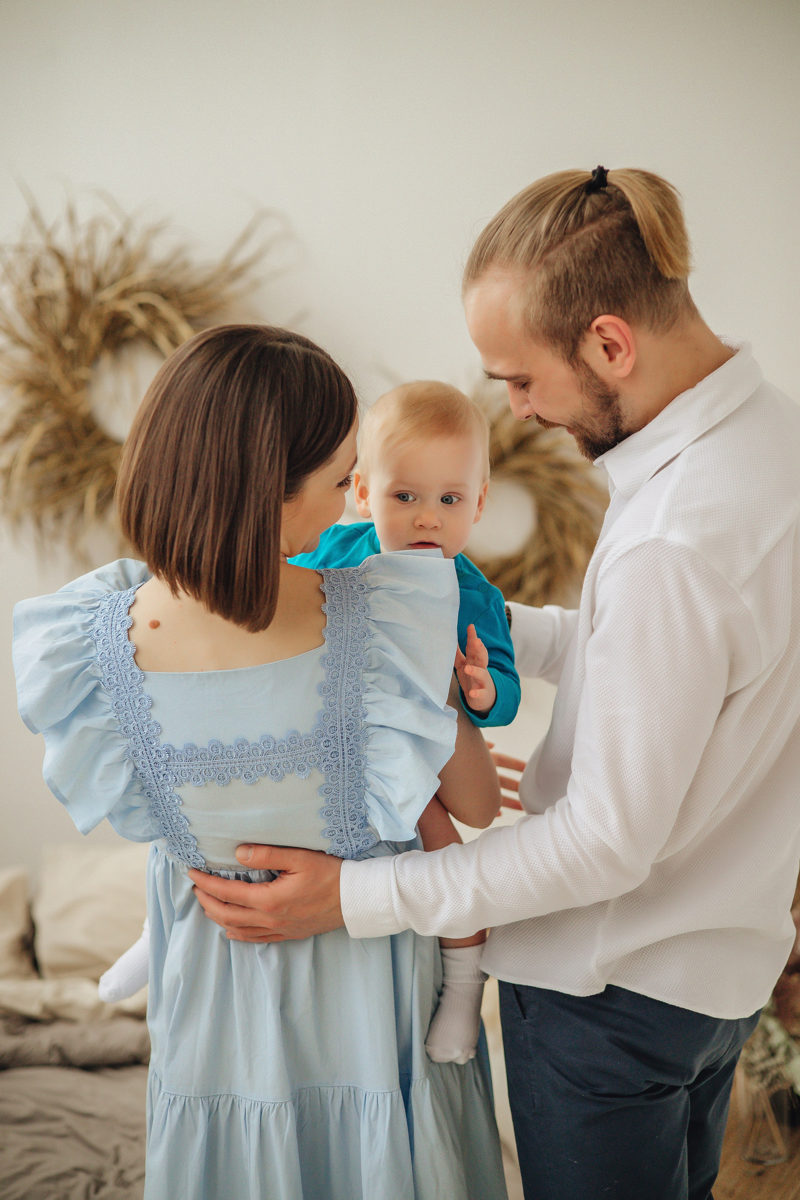 Света + Паша + Ярослав. Студия. Свадебный и семейный фотограф Пушкин Царское Село СПБ Питер Санкт-Петербург и Рязань Ольга Козлова