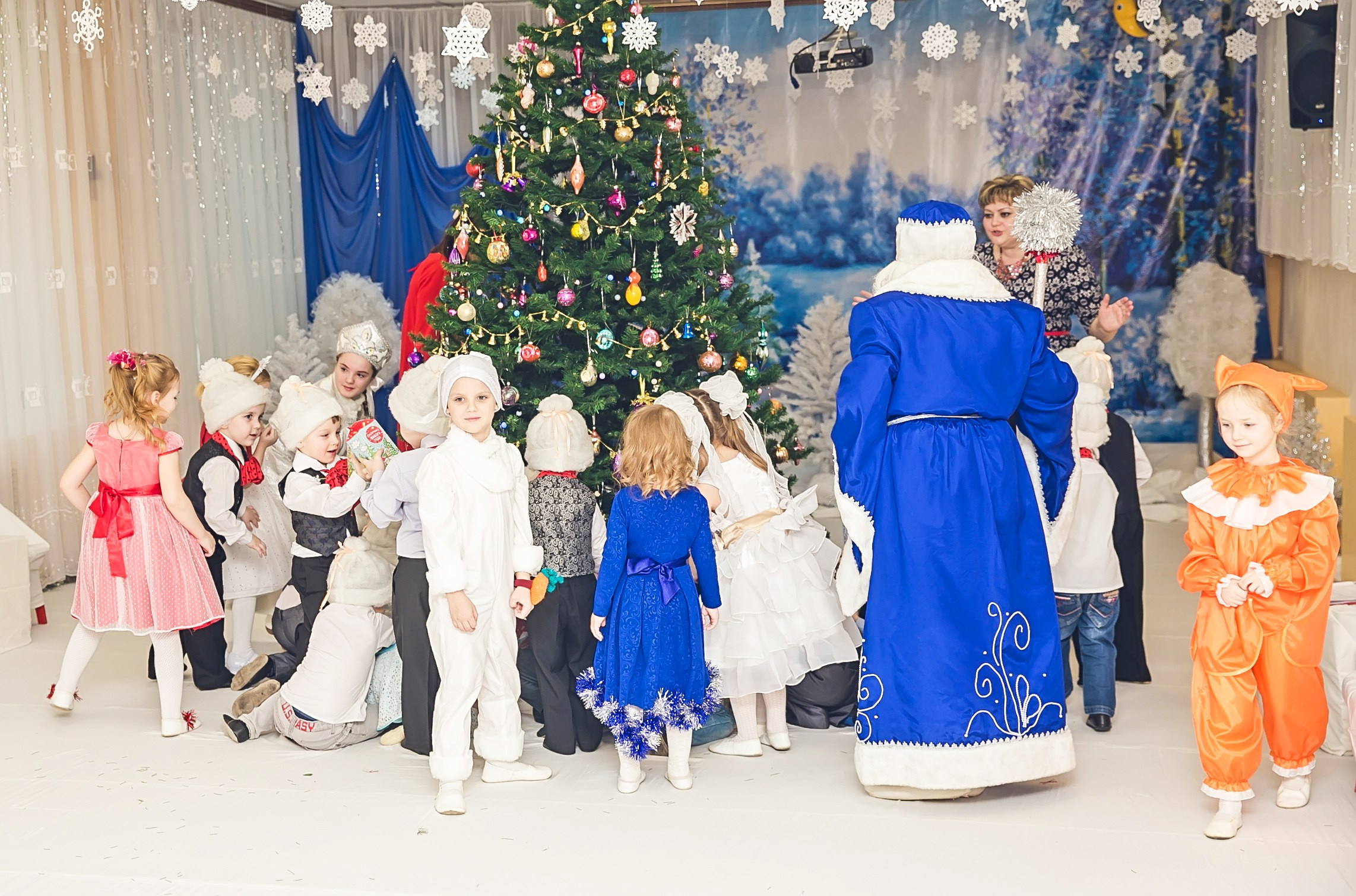 Новый год в саду. Семейный и детский фотограф в Нижнем Новгороде