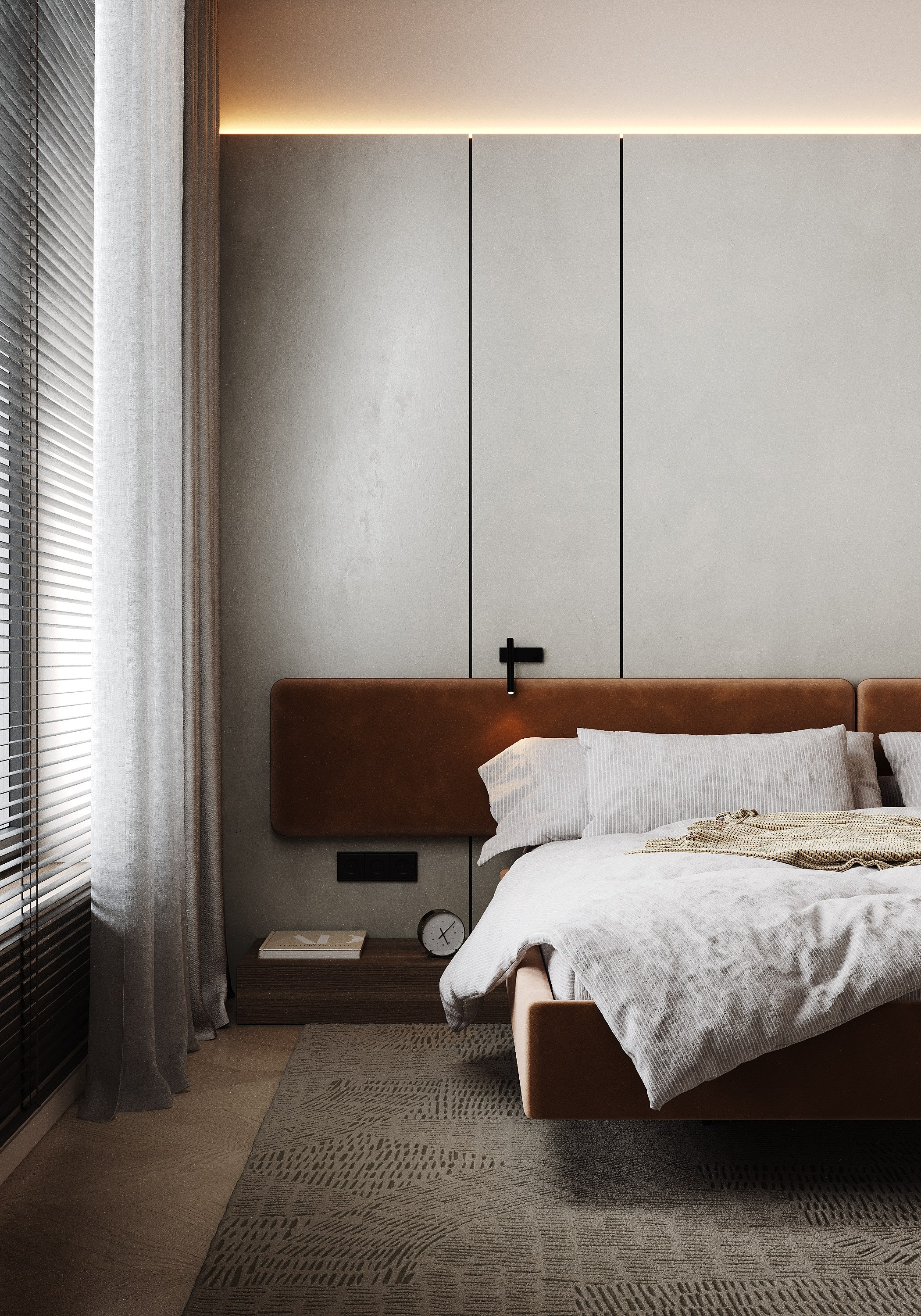 Частный дом 160 м². Визуализации интерьера