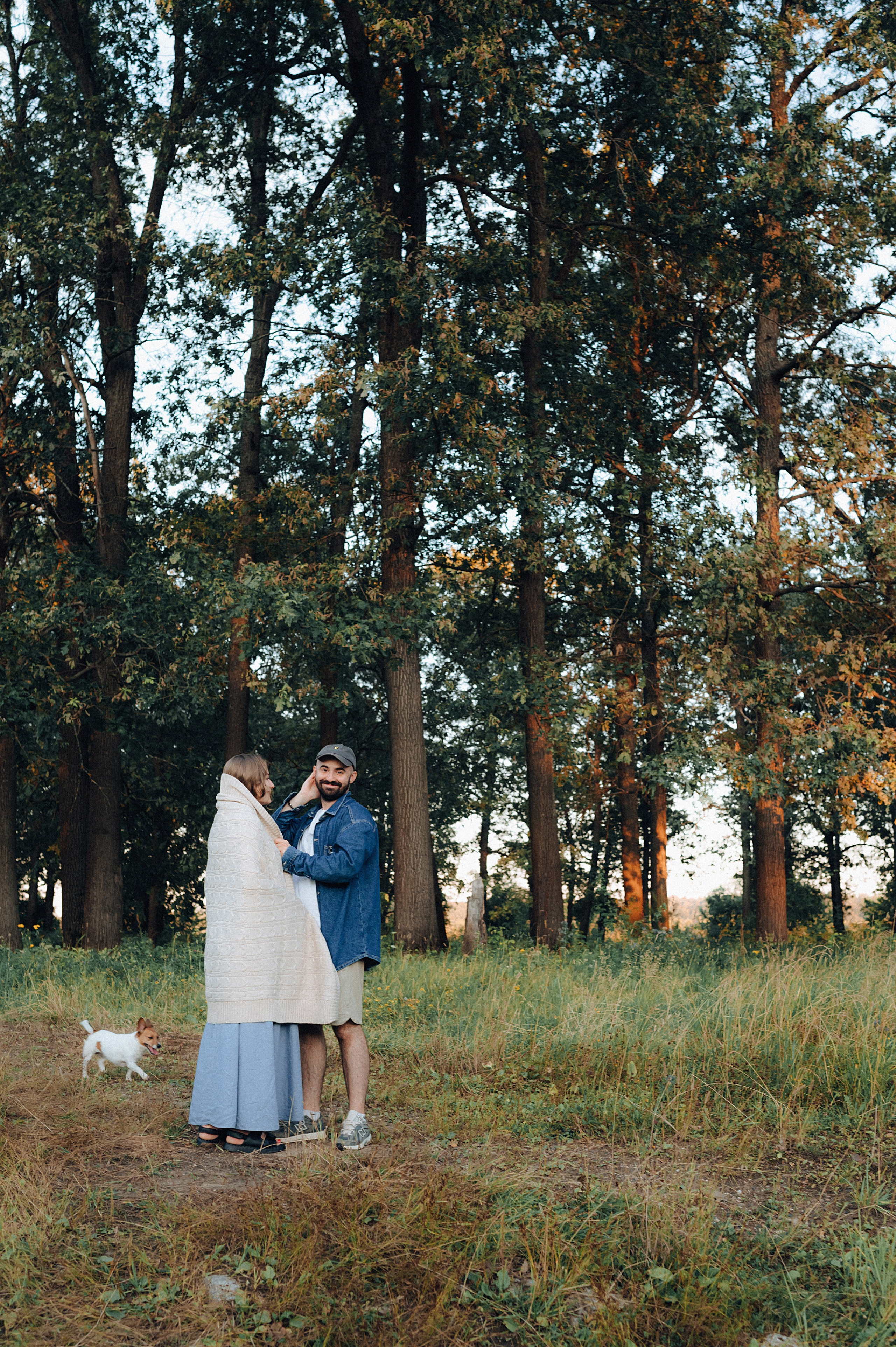 Лес.закат.Вика и Денис. Детский и семейный фотограф Катерина Мишина