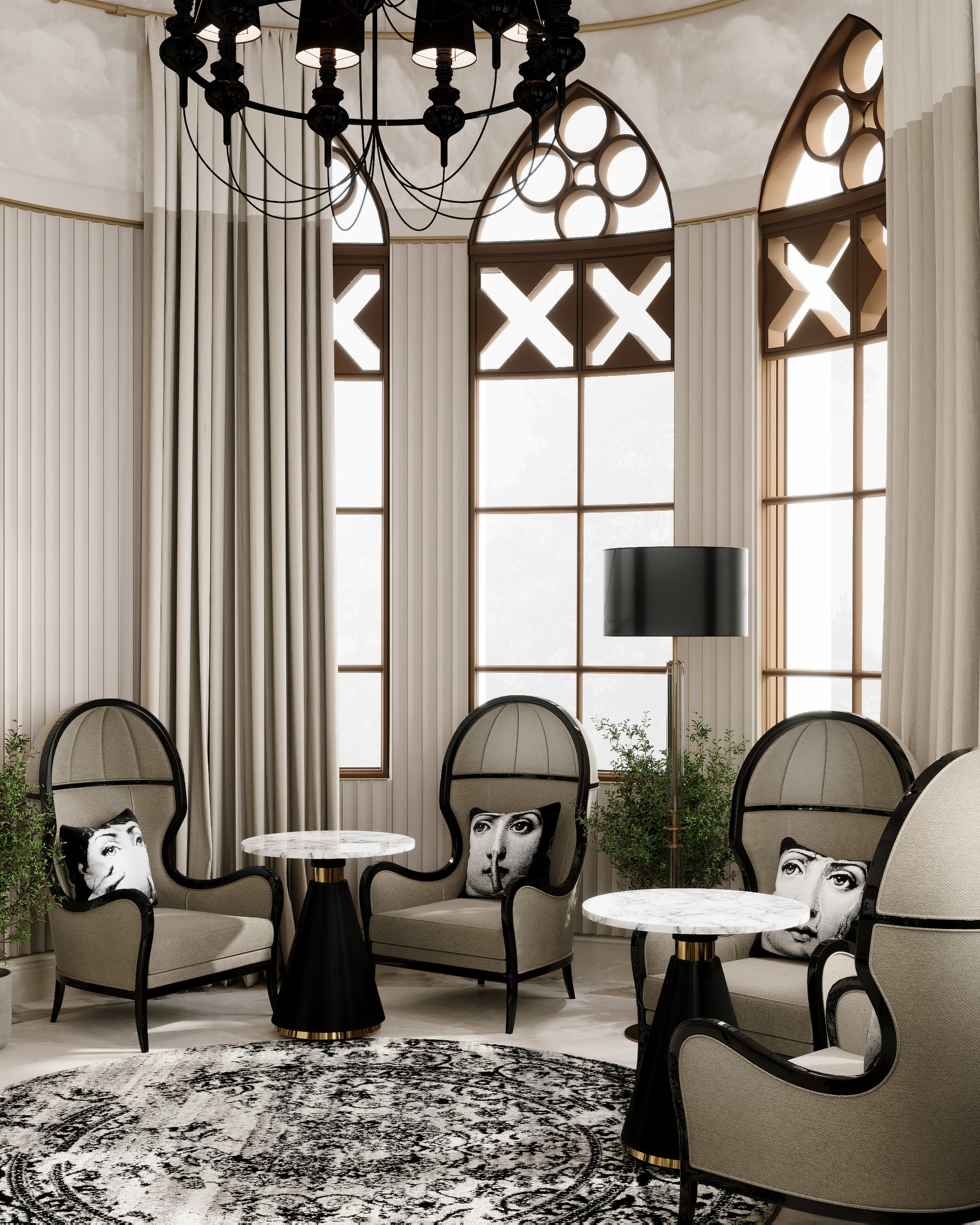 Hotel complex | castle 2nd floor | 2024. 3D Визуализатор Великородная Виктория