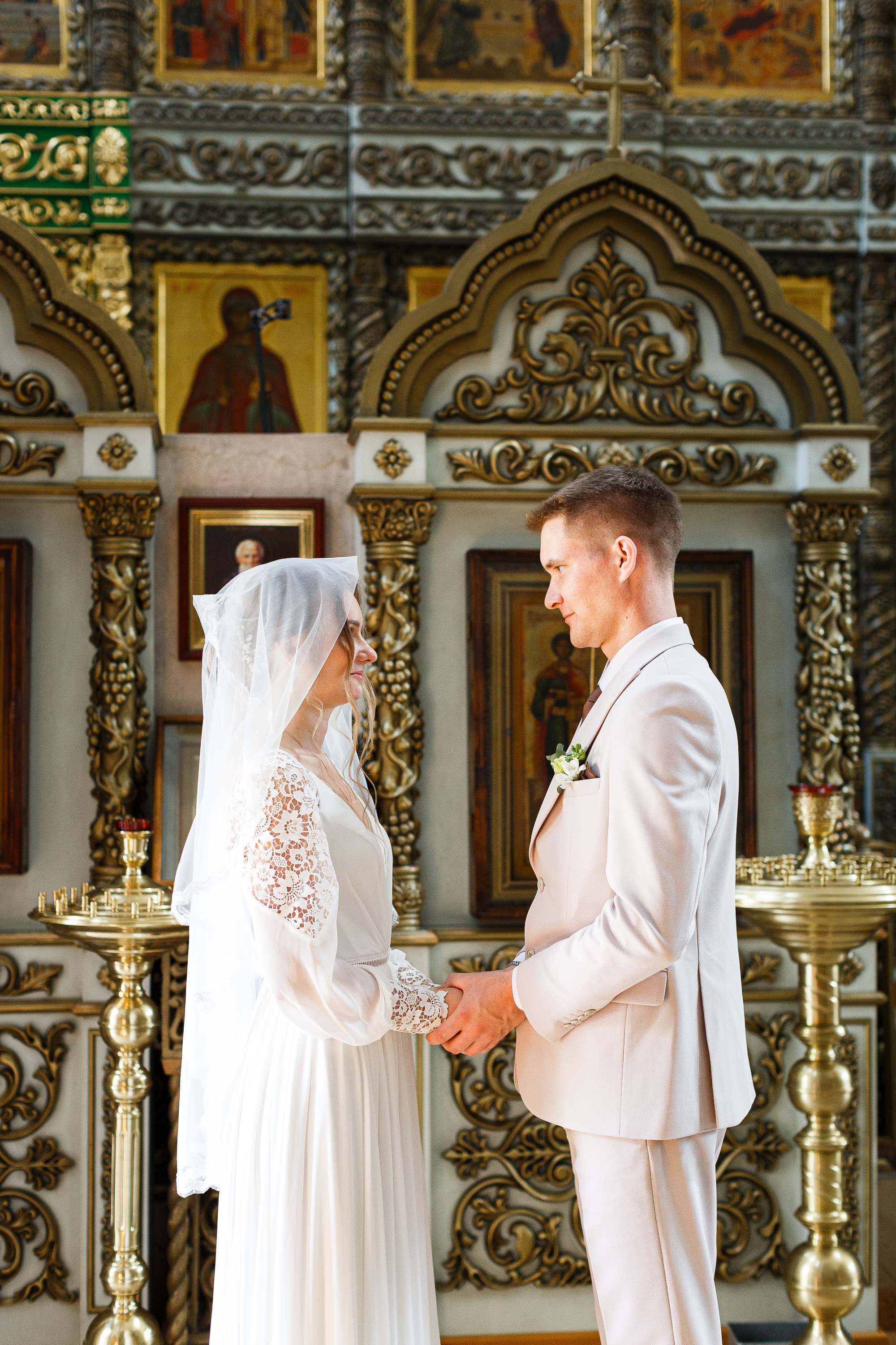 Венчание в храме Живоначальной Троицы на Шаболовке