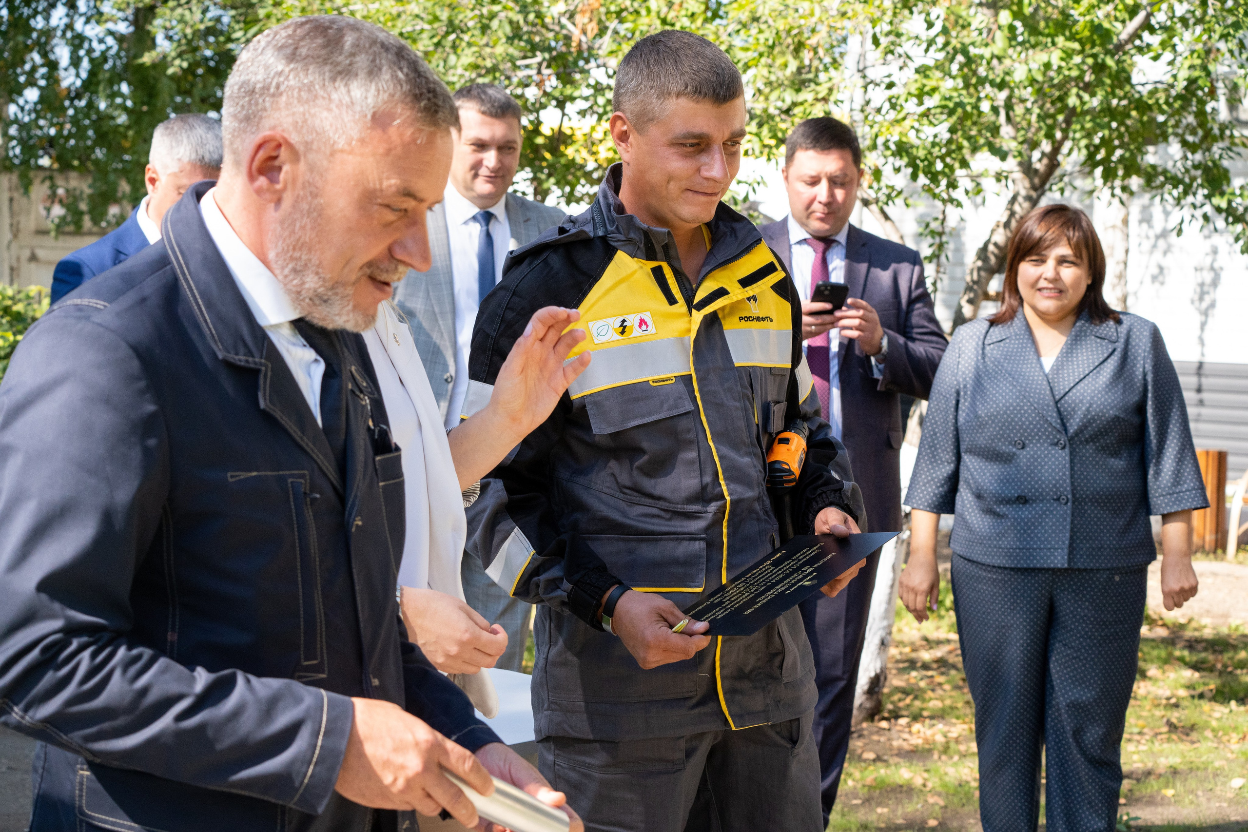 Открытие сквера Снабженца. Фотограф в Самаре Иван Булатов