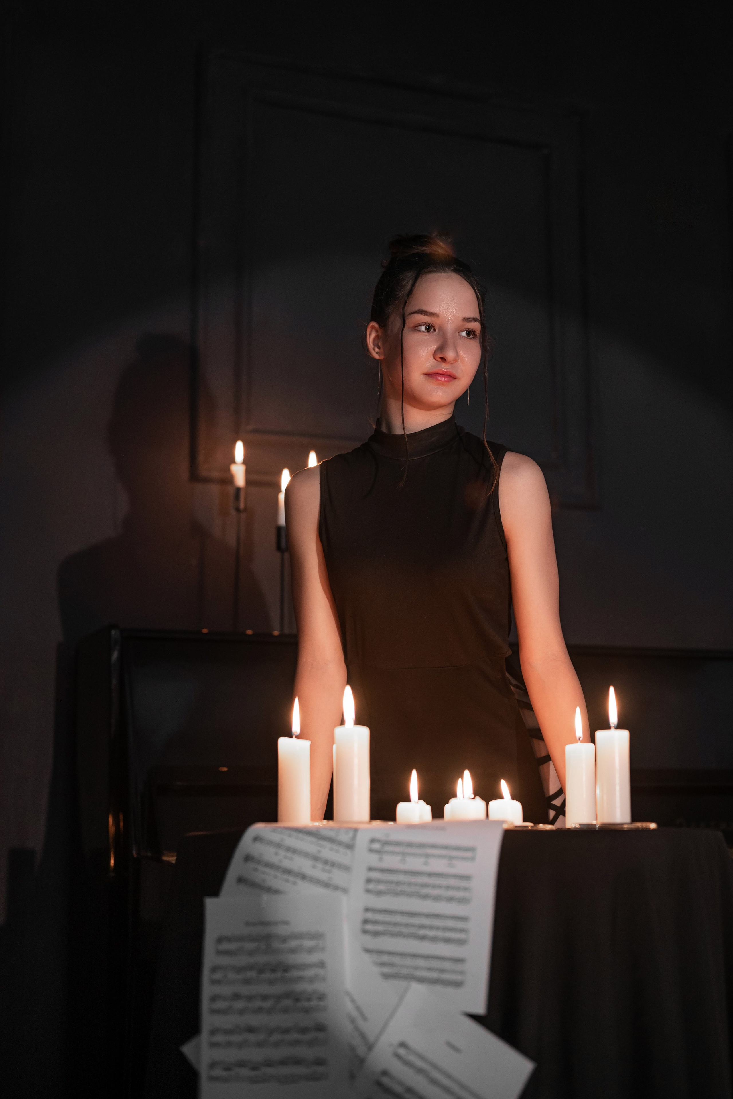 Фотопроект *Свечи и пианино*. Фотограф в городе Салават