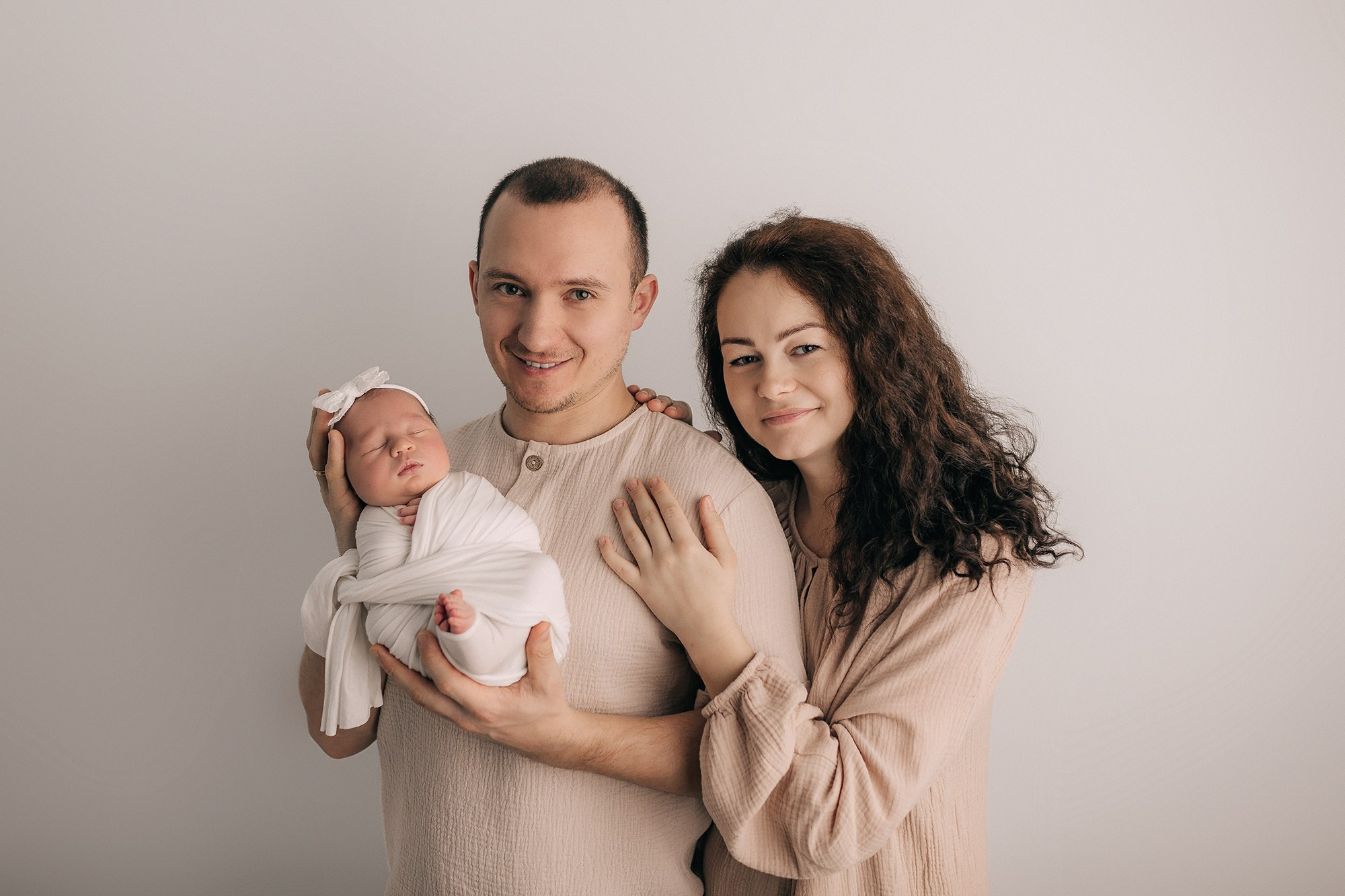 София 8 дней. Семейный фотограф новорождённых в Серпухове Юлия Новикова +79637785957