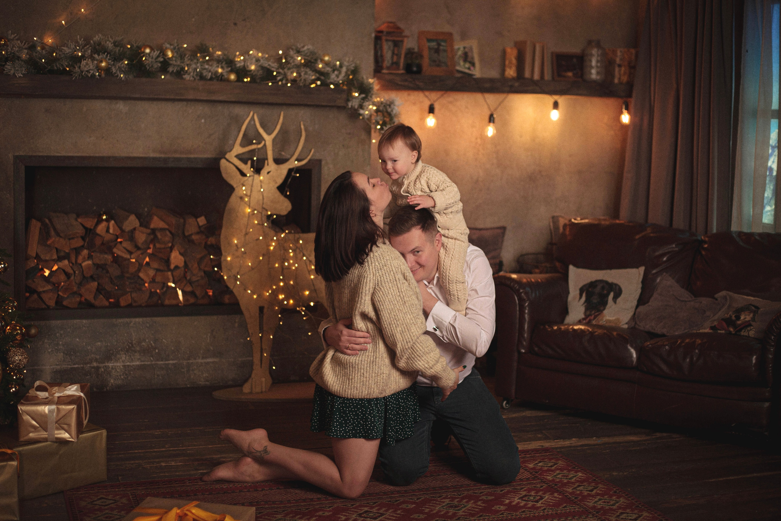 Новогодние фото. Фотограф беременности и семейных историй в Москве Юлия Варт