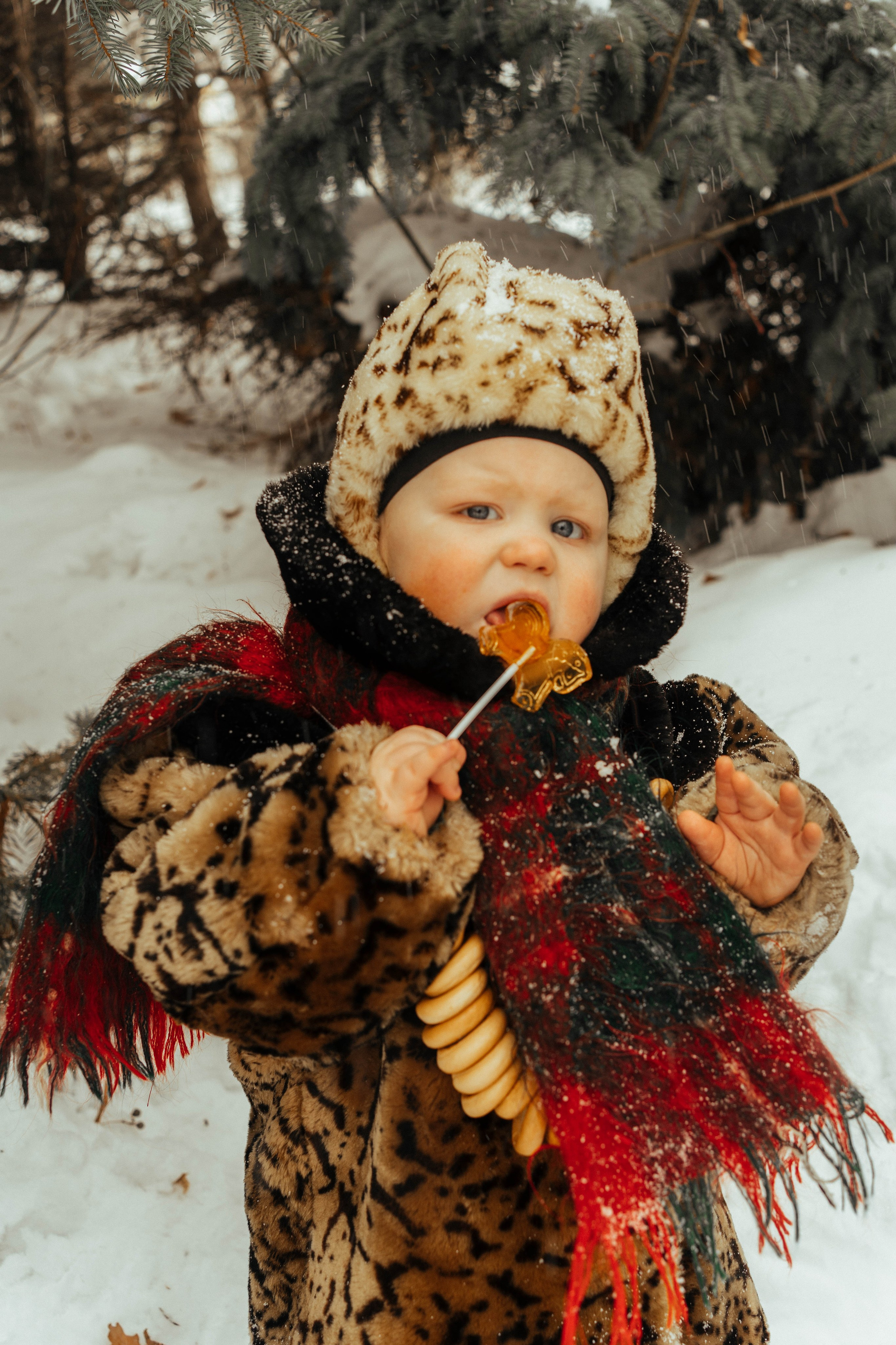 Фотопроект «Зимний лес». Семейный и детский фотограф новорожденных Ульяновск