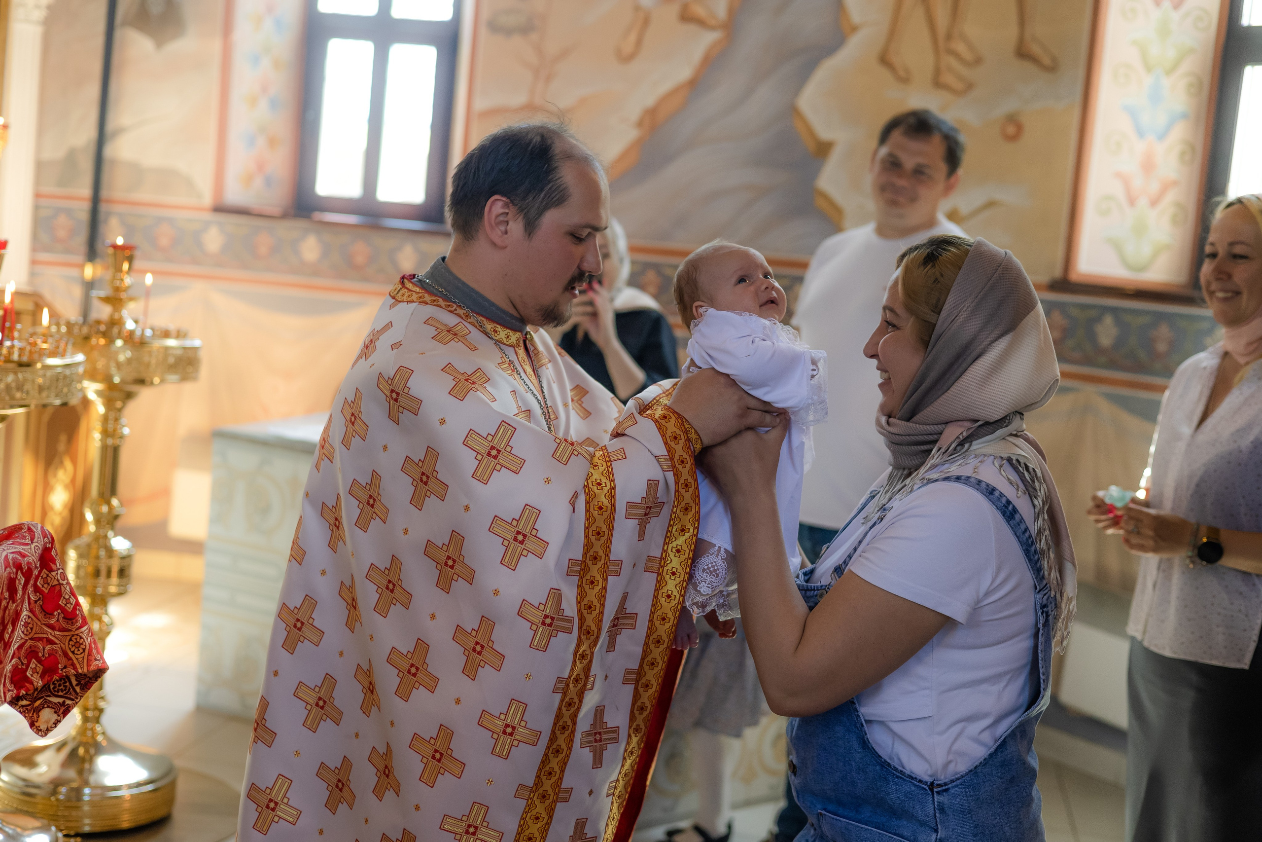 Крещение Вячеслава «Крестильный Храм иконы Божией Матери Знамение». Детский и семейный фотограф Евгения Вахнеева Москва Зеленоград