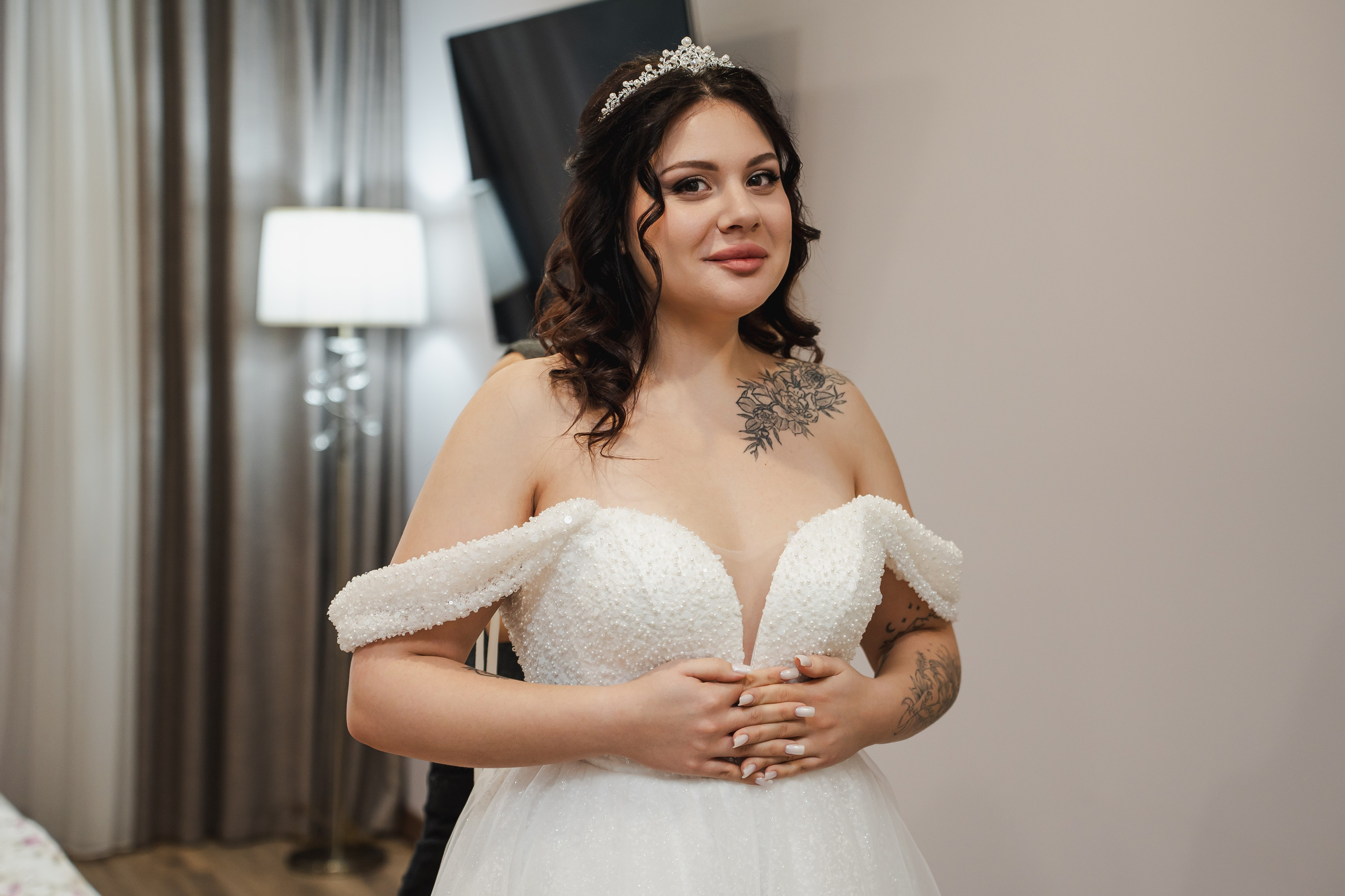 Дарина и Александр. Сборы невесты, загс, банкет. Фотограф и видеограф в Москве и Московской области Мария Вишня