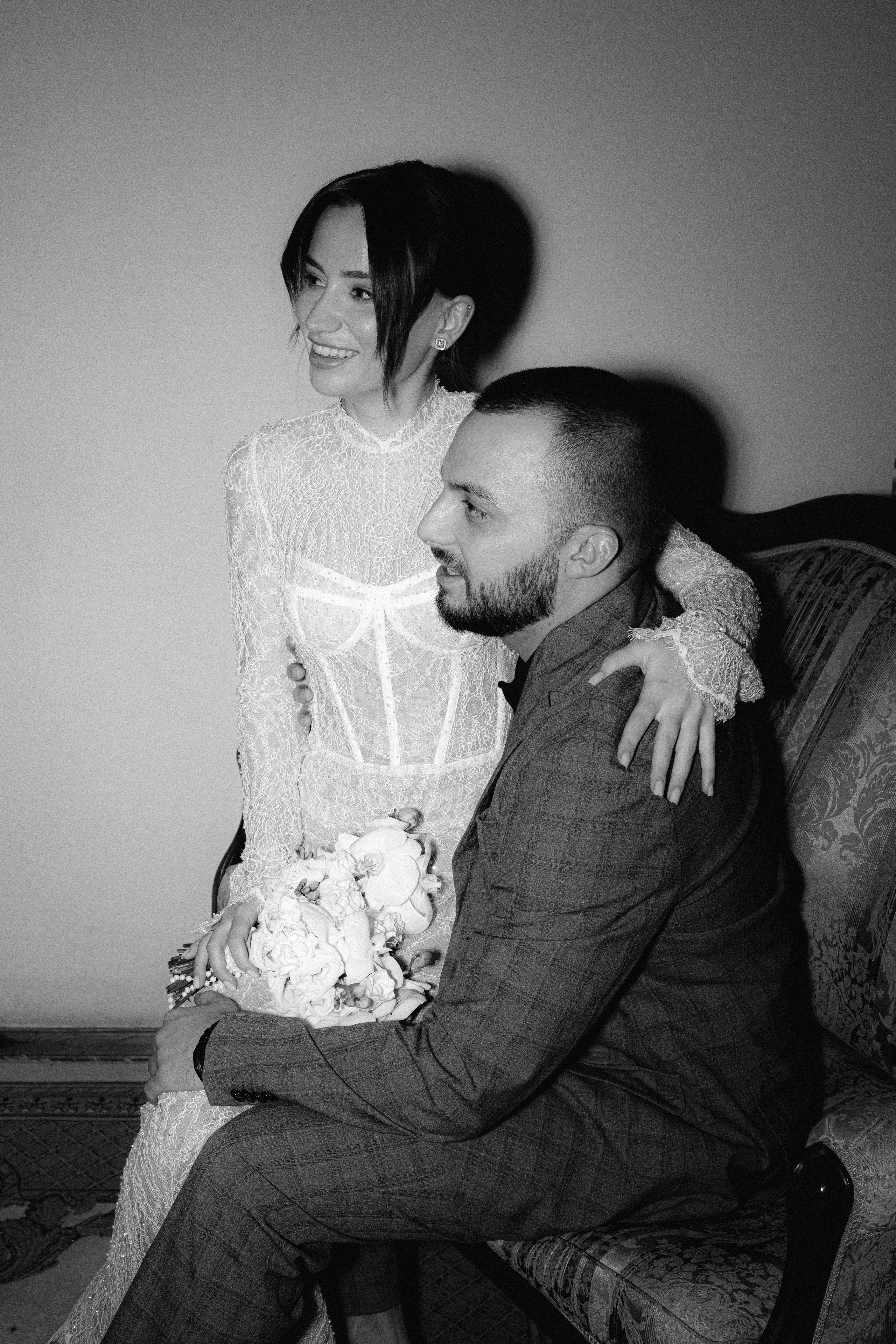 The cutiest. Сентиментальная свадебная фотография