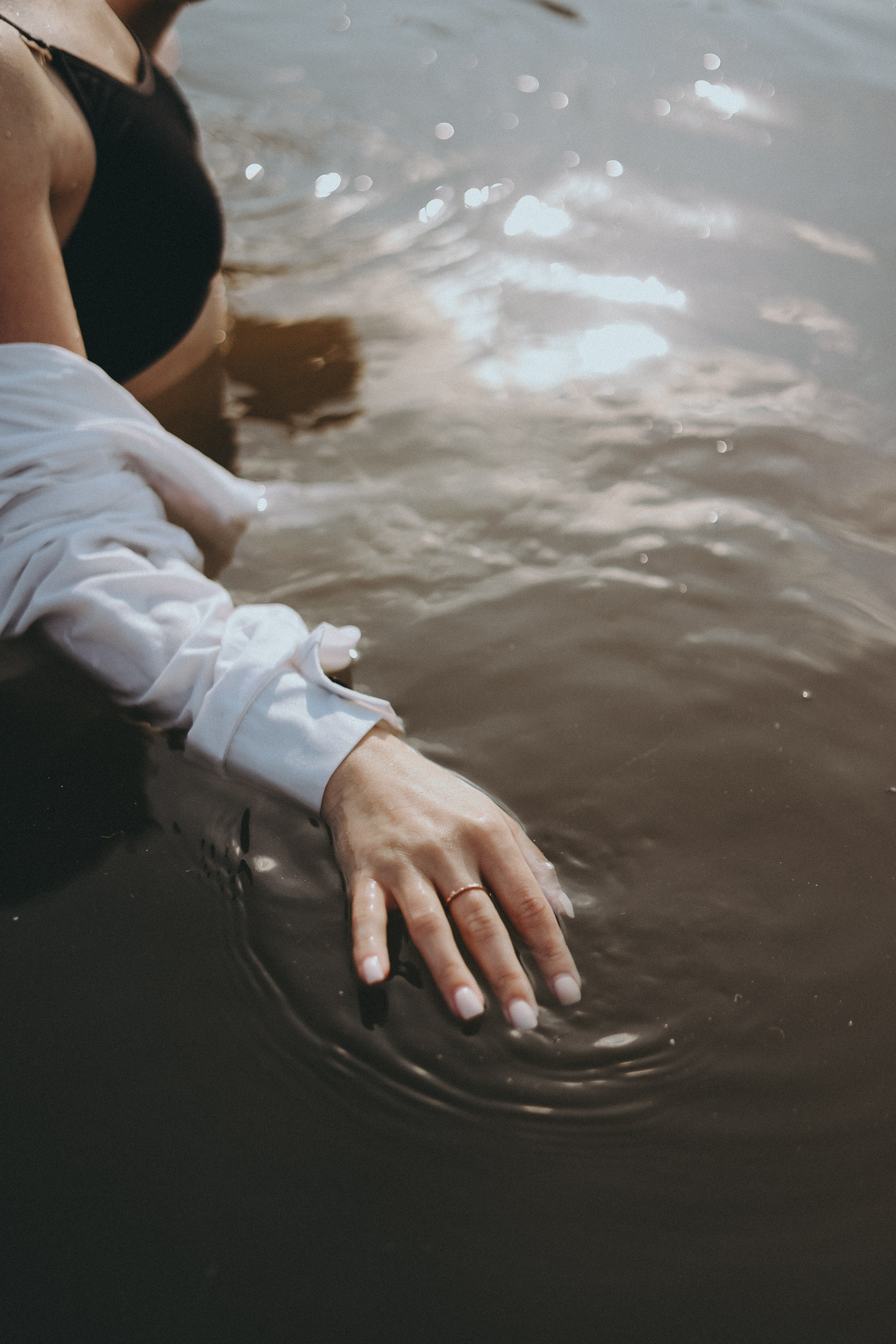 Наташа | Фотосессия в воде. Фотограф Мария Лаенко