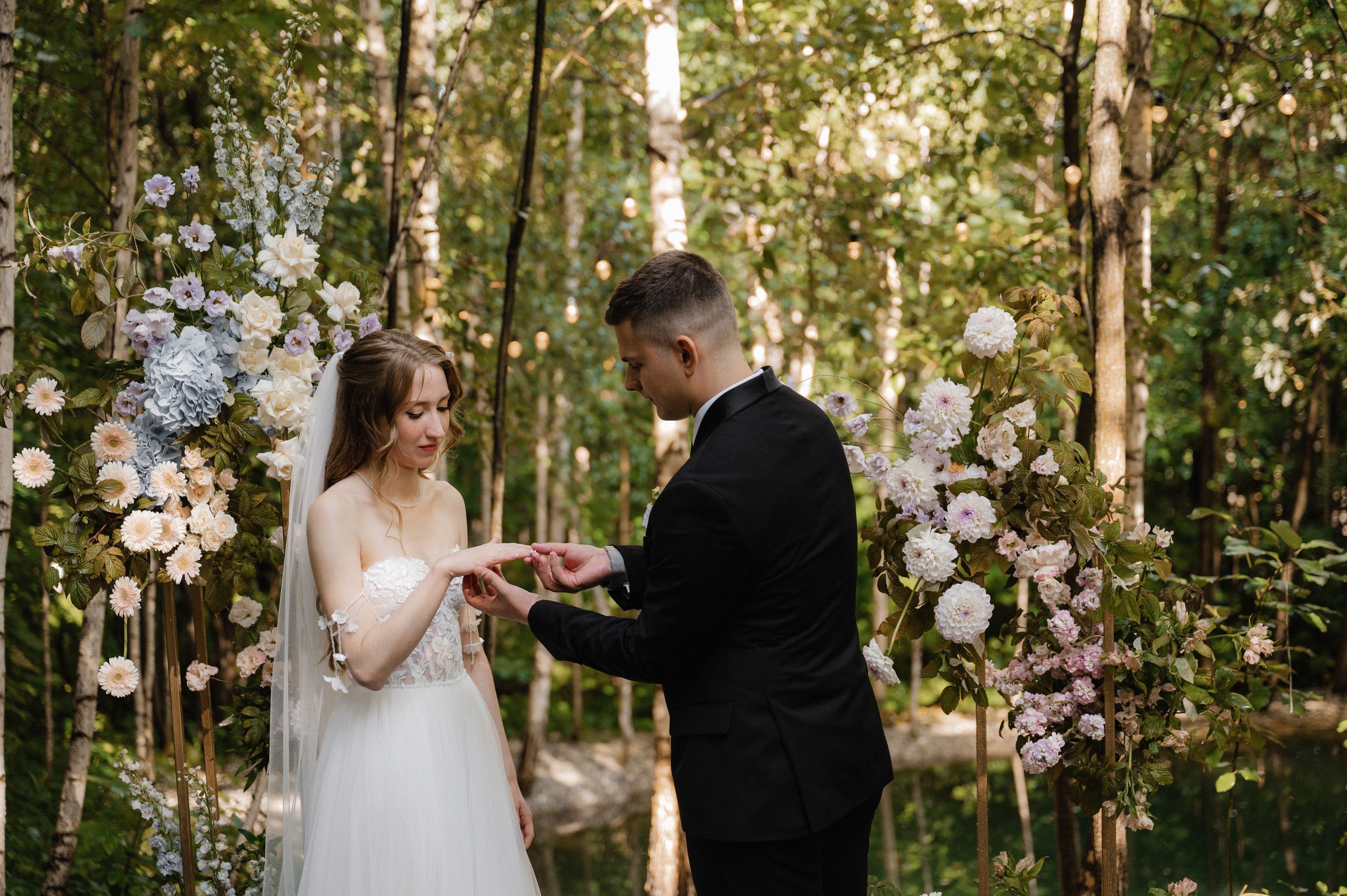 Полина и Александр.Forest Dew. Свадебный фотограф Раменское-Москва