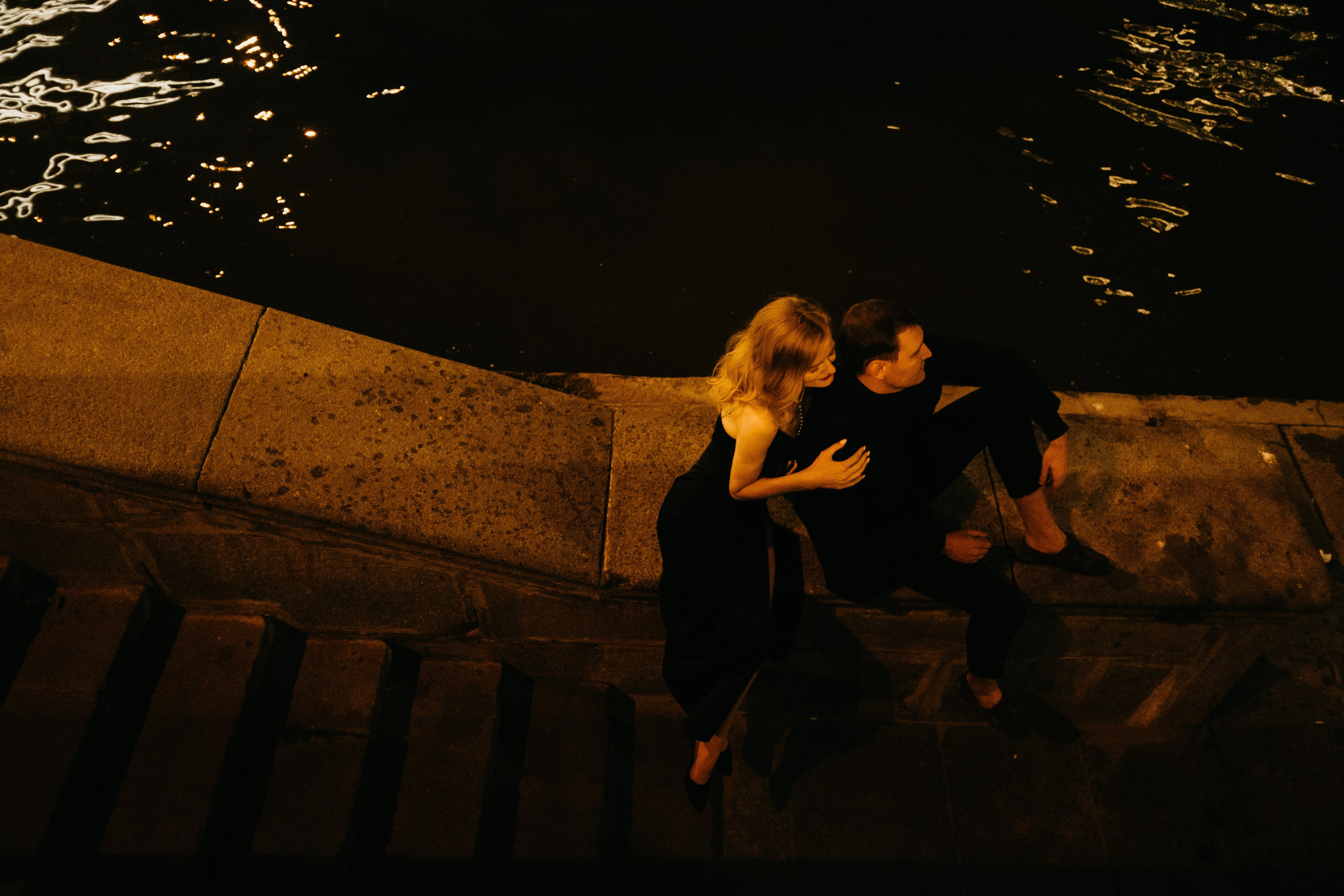 По ночному городу. Свадебный фотограф Александра Тюлякова