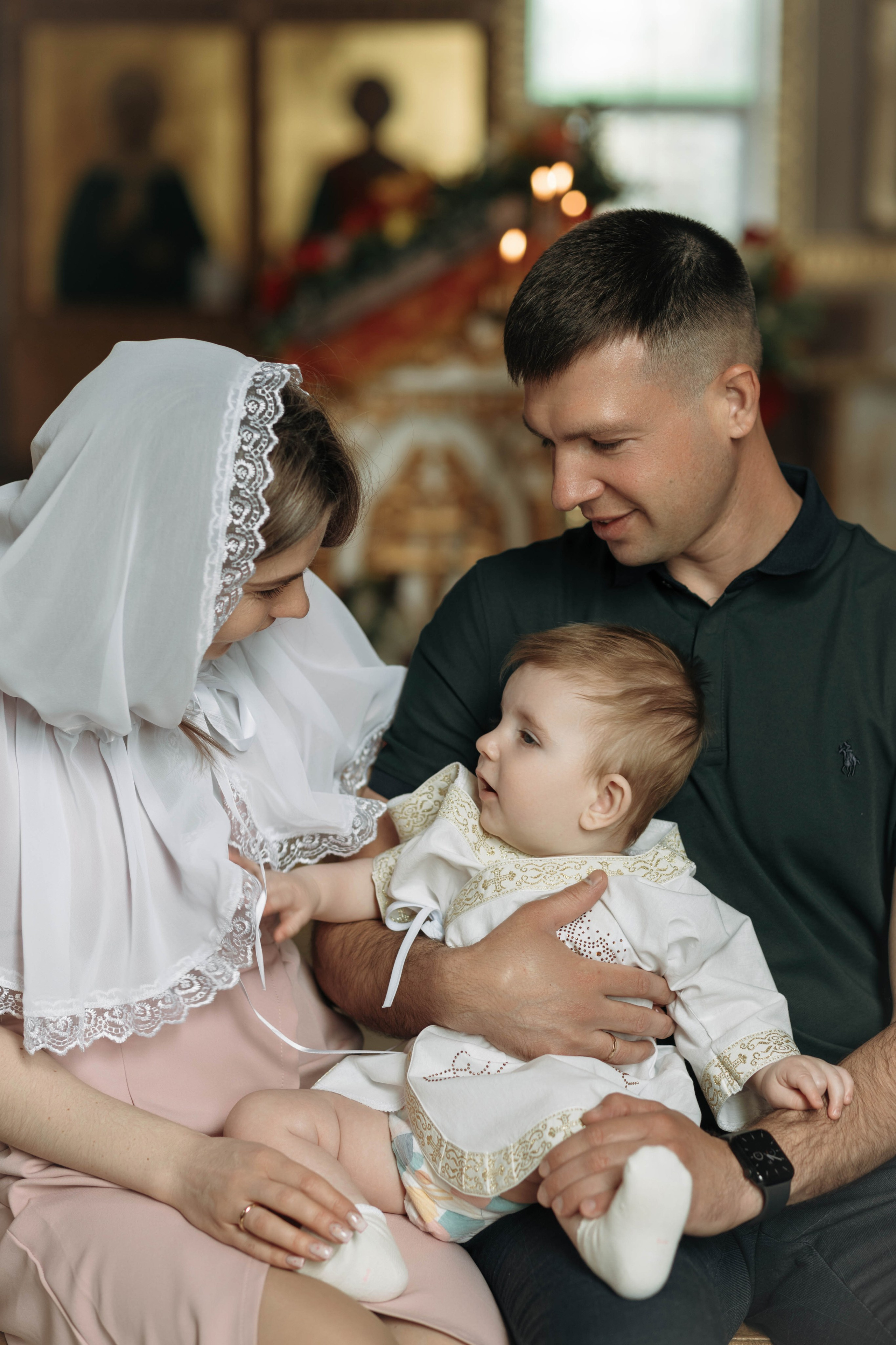 Таинство Крещения Даниила. Фотограф Сальск Катерина