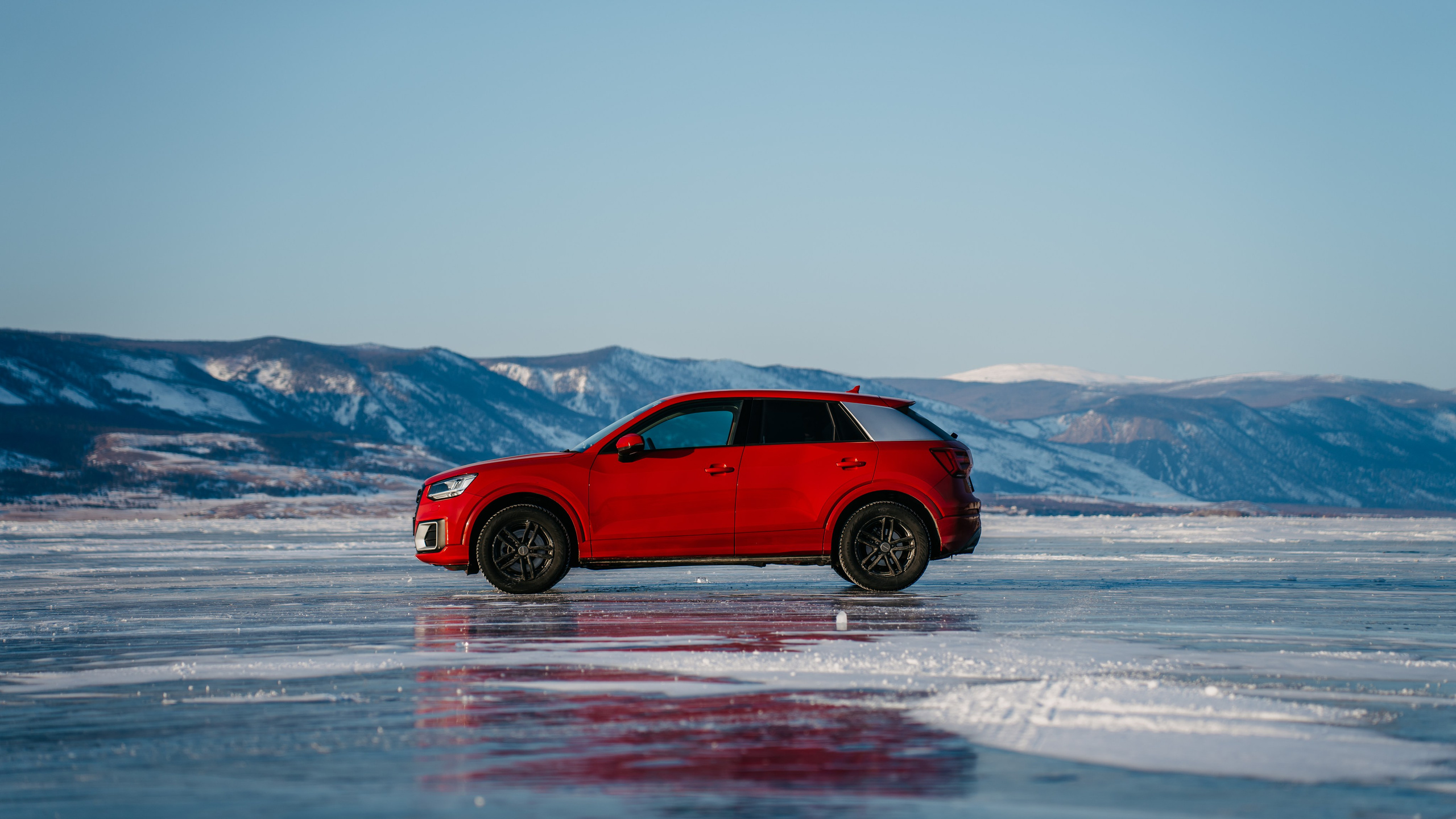 Audi Q2. Фотограф, видеограф и пилот дрона на Байкале