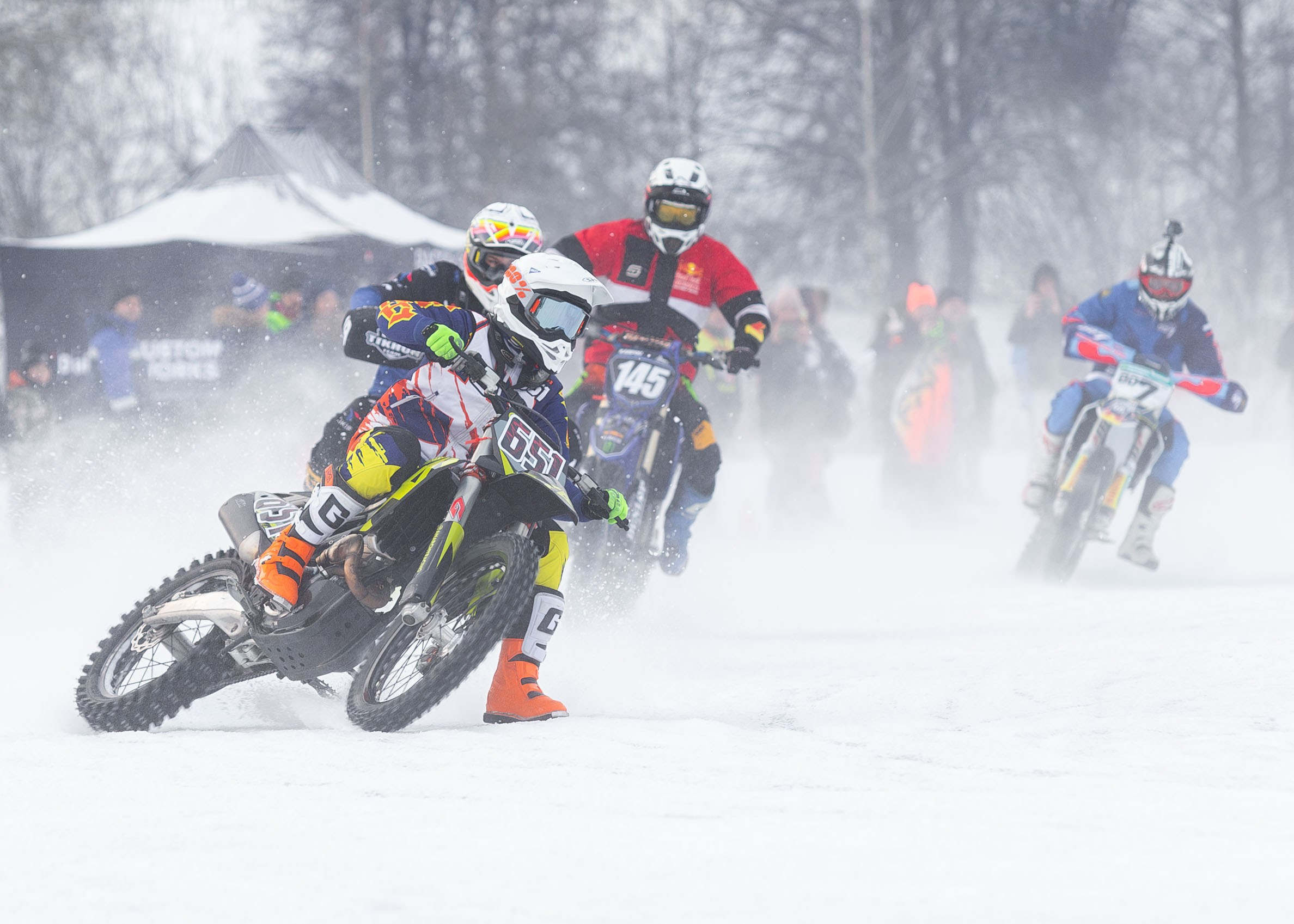 Всероссийские соревнования и Кубок МФР по мотокроссу на льду 1 этап Серии MX-Speedway 2026. Репортажный фотограф в Москве