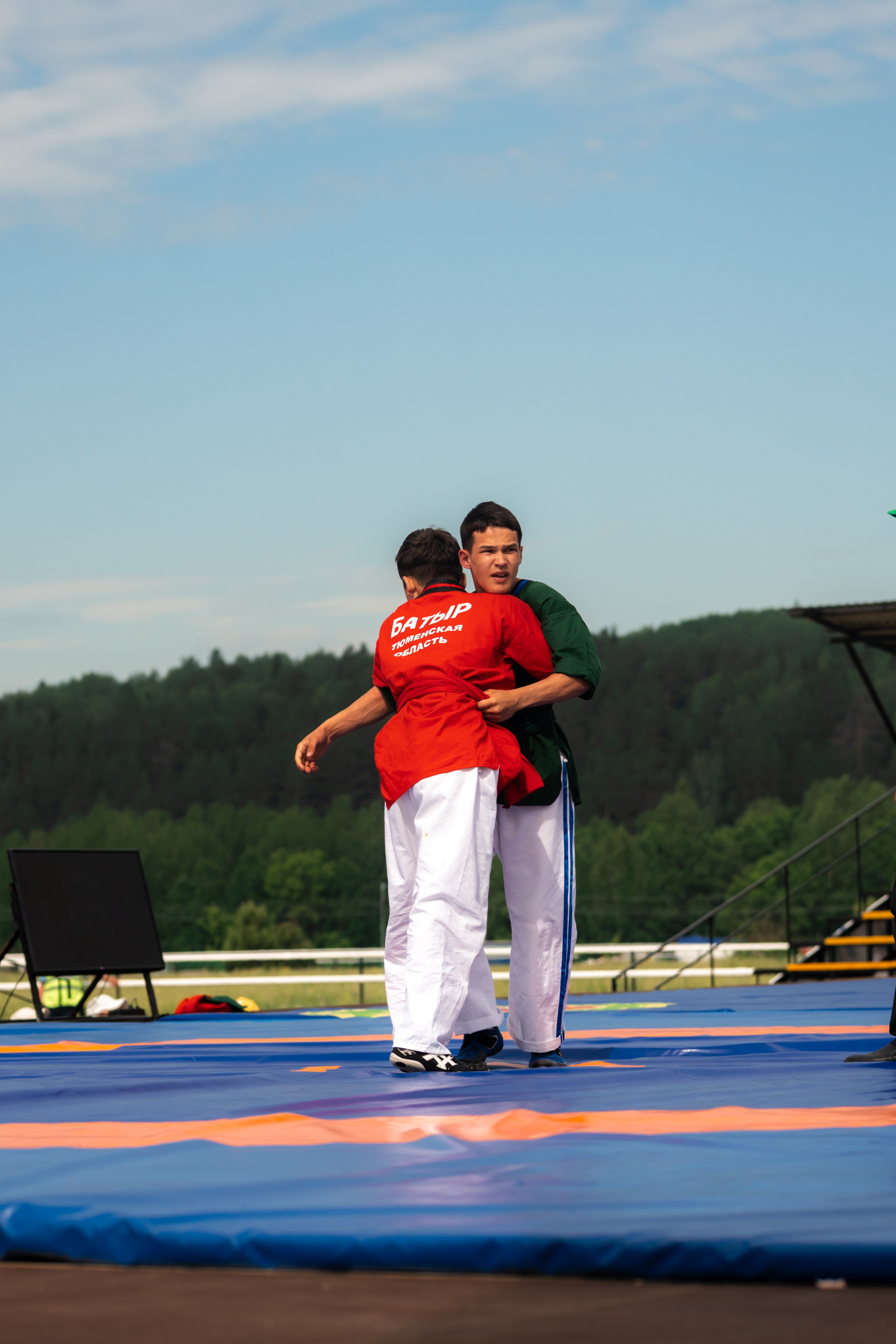 Фотографии с Всероссийских соревнований по көрәш