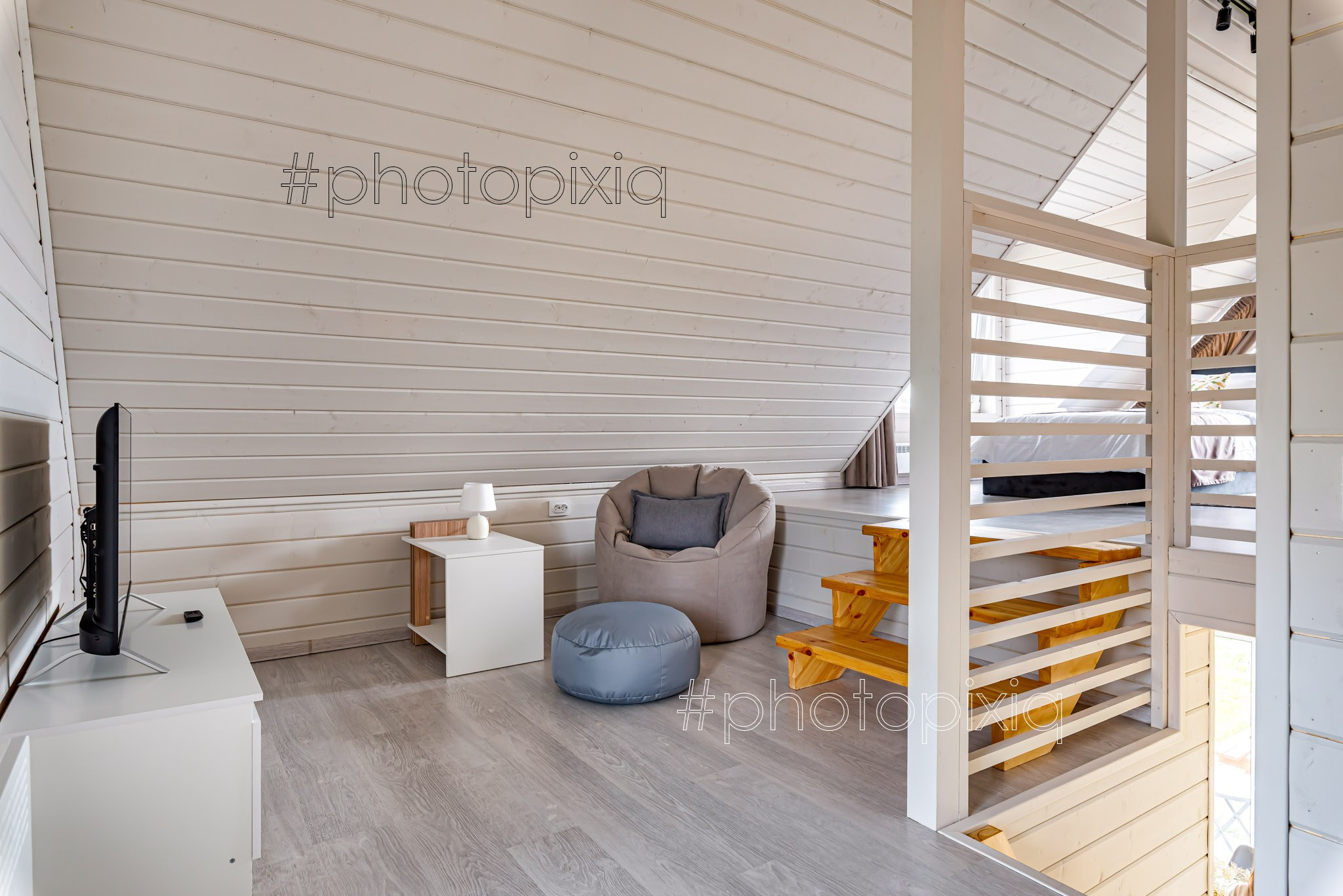 Съёмка барнхауса в Этномире для аренды. Интерьерная съёмка и виртуальные туры — Интерьерный фотограф Кузнецов Сергей (photopixiq)