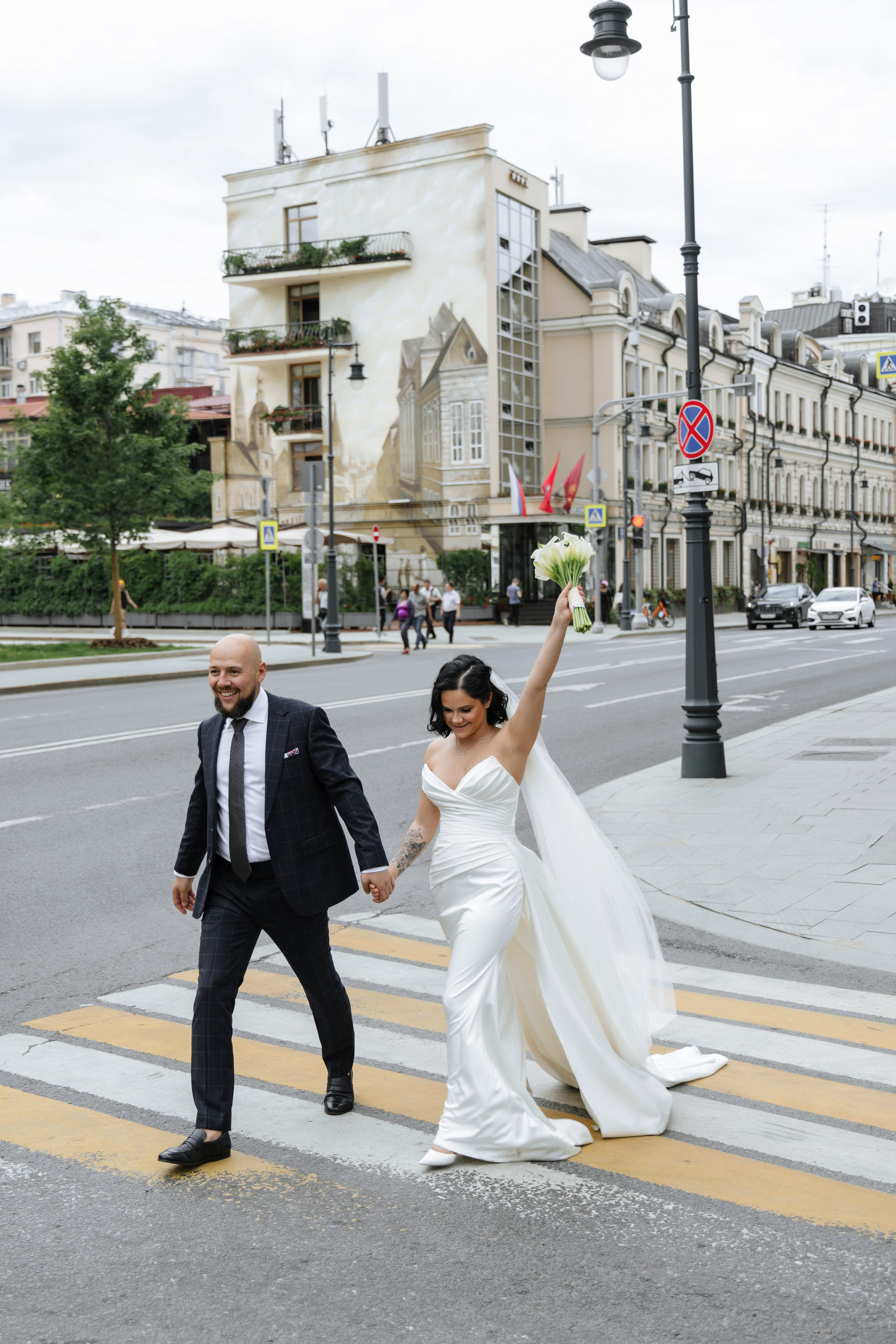 Стильное свадебное платье. Свадебный фотограф и видеограф в Москве, Виктор Архилюк
