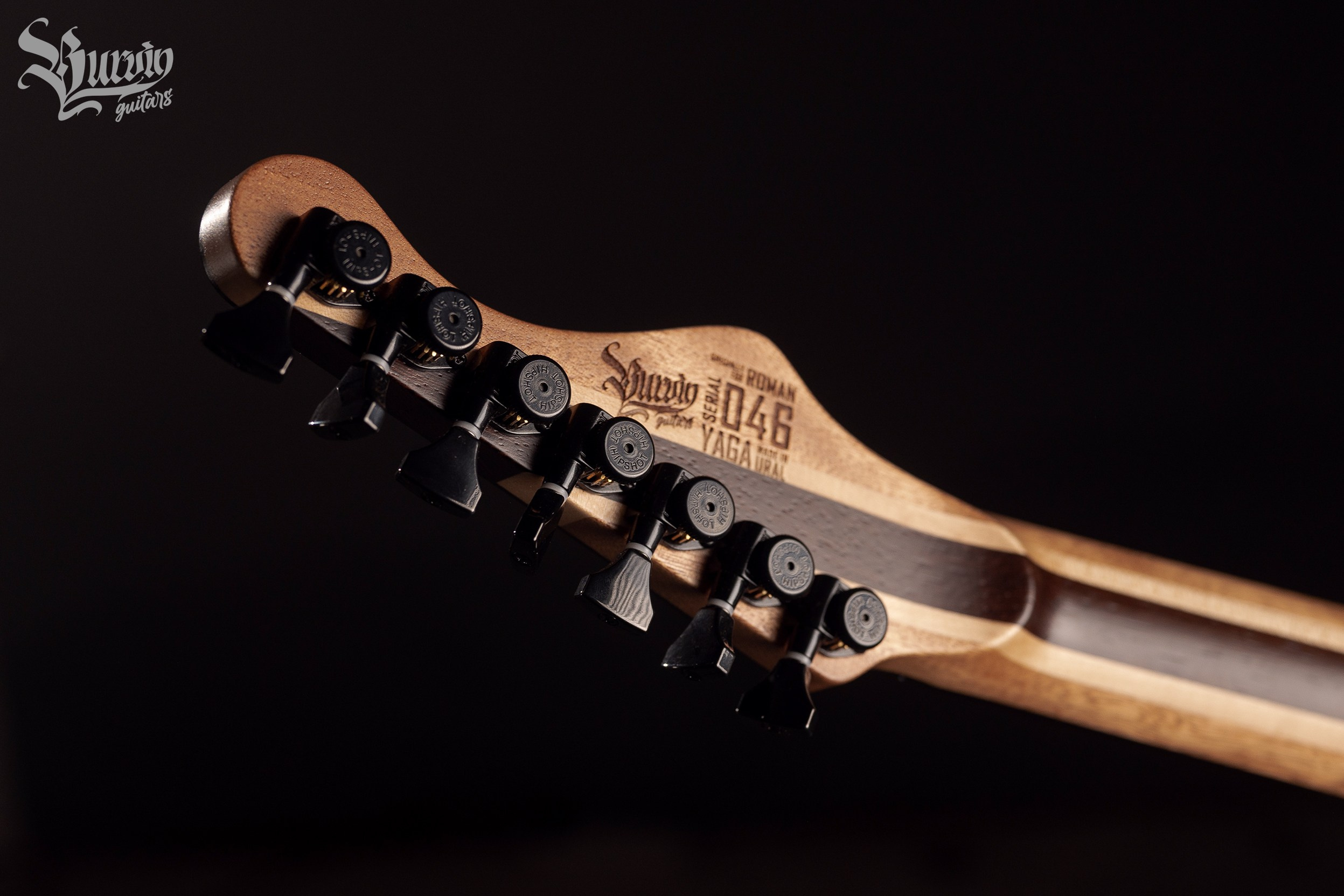 046 YAGA. Master of making guitars and basses to order