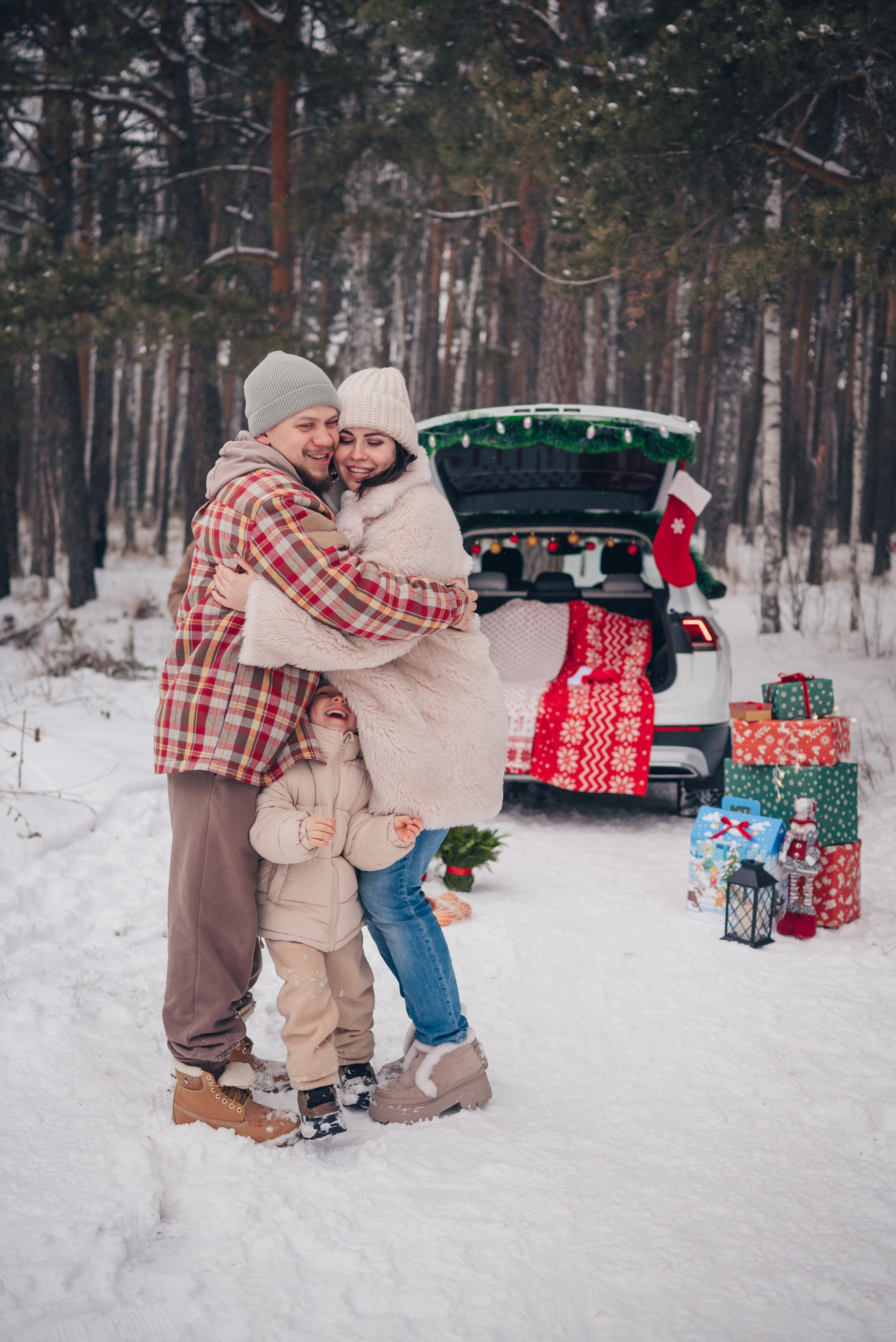 Кирилл & Алина с детьми. Семейный и детский фотограф в Екатеринбурге Валерия Нагибина